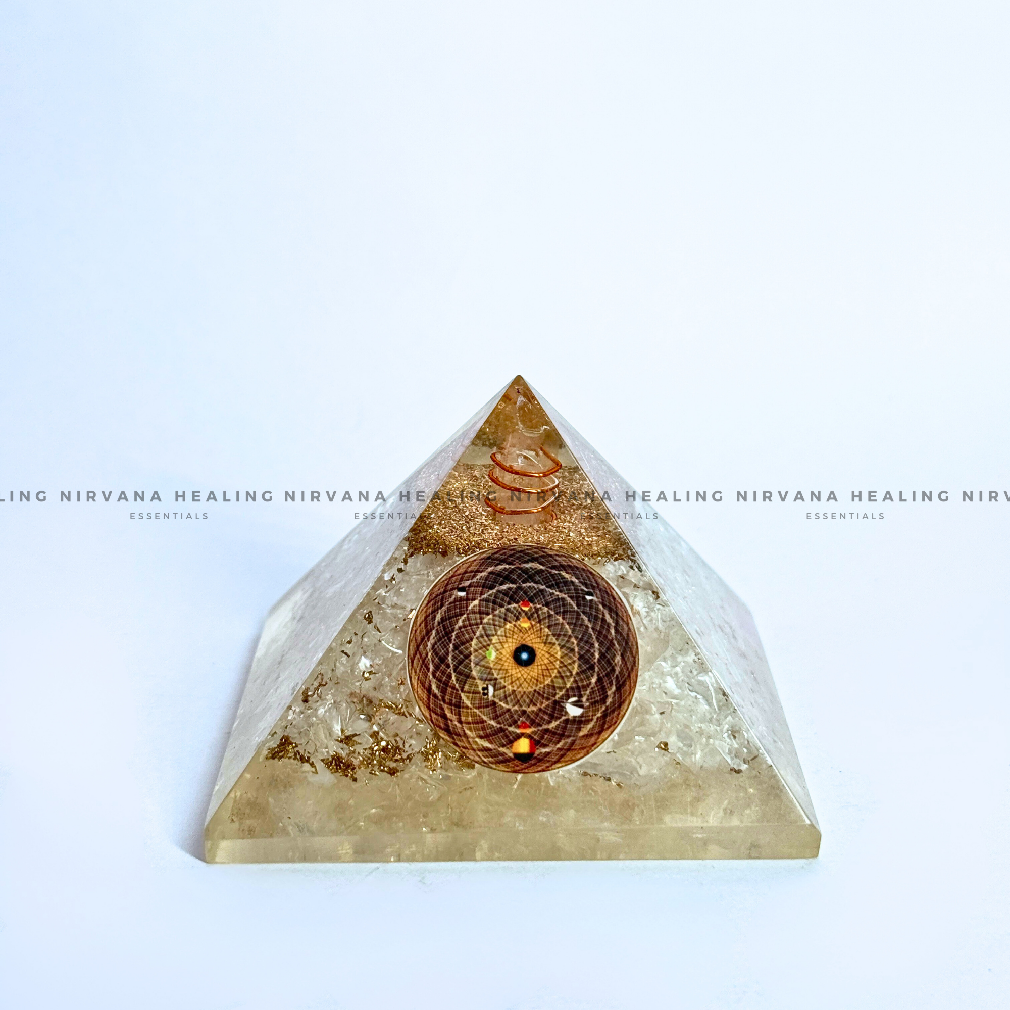 SELENITE PYRAMID (Aura Cleansing, Charging, Cleansing And Purification).