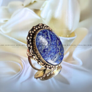 LAPIS JADE OVAL RING (Communication, Truth, Ease Of Expression And Wisdom)