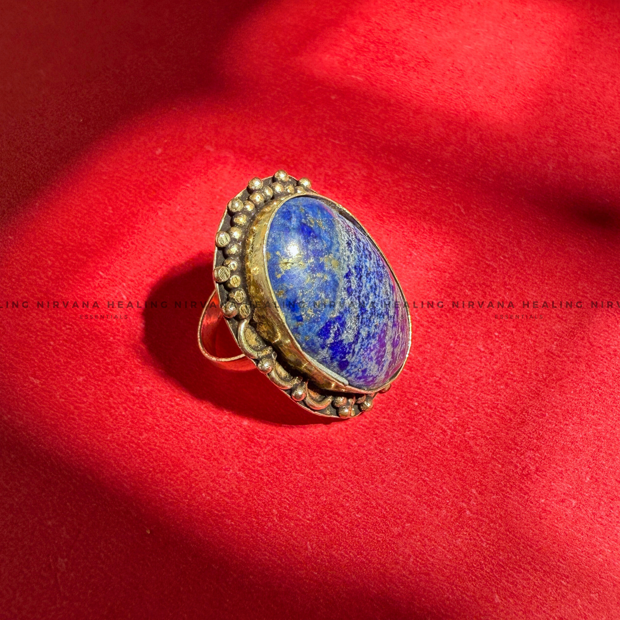 LAPIS JADE OVAL RING
(Communication, Truth, Ease Of Expression And Wisdom) - Image 5