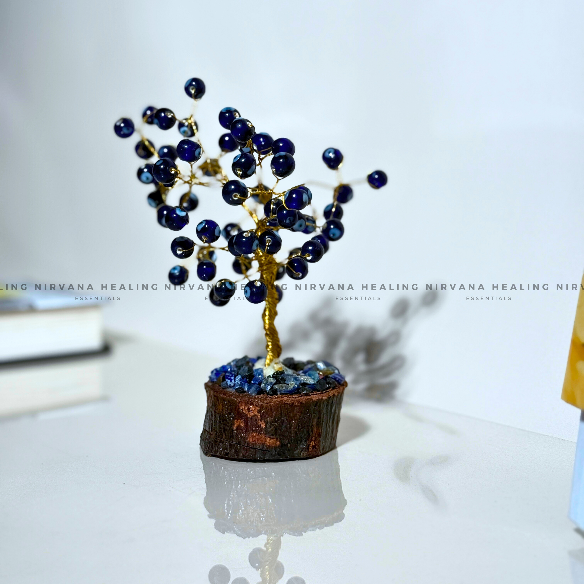 EVIL EYE CRYSTAL TREE Approx 200 Beads (Calm, Protection A Spiritual Balance) - Image 2
