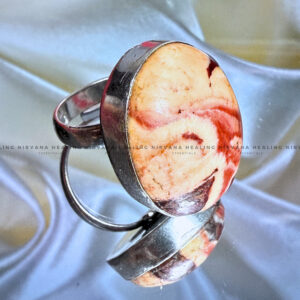 YELLOW PICASSO ROUND RING ( Creativity, Grounding, Transformation And Expression)