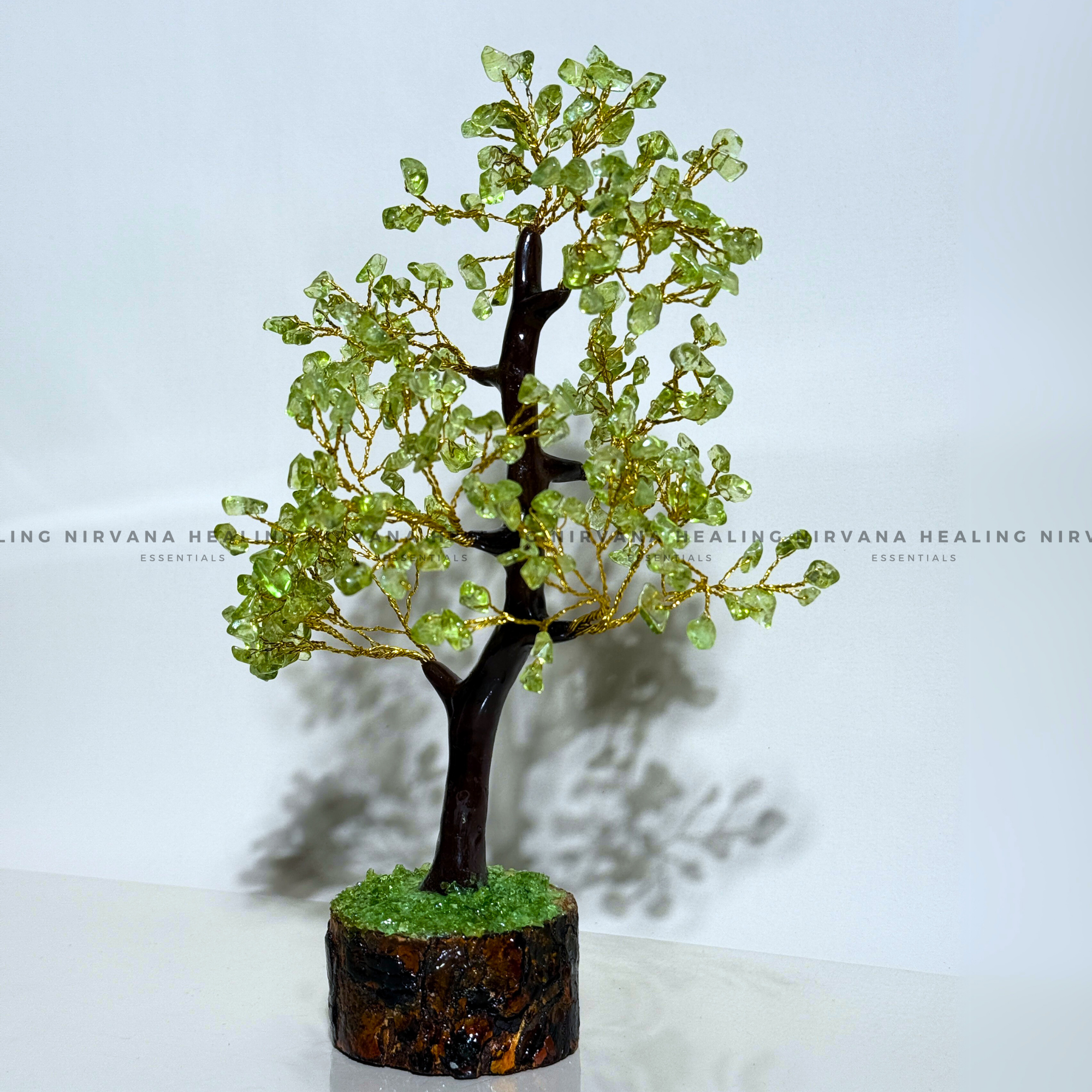 PERIDOT CRYSTAL TREE Approx 300 Beads (Prosperity, Cheerfulness, Abundance And Renewal) - Image 2