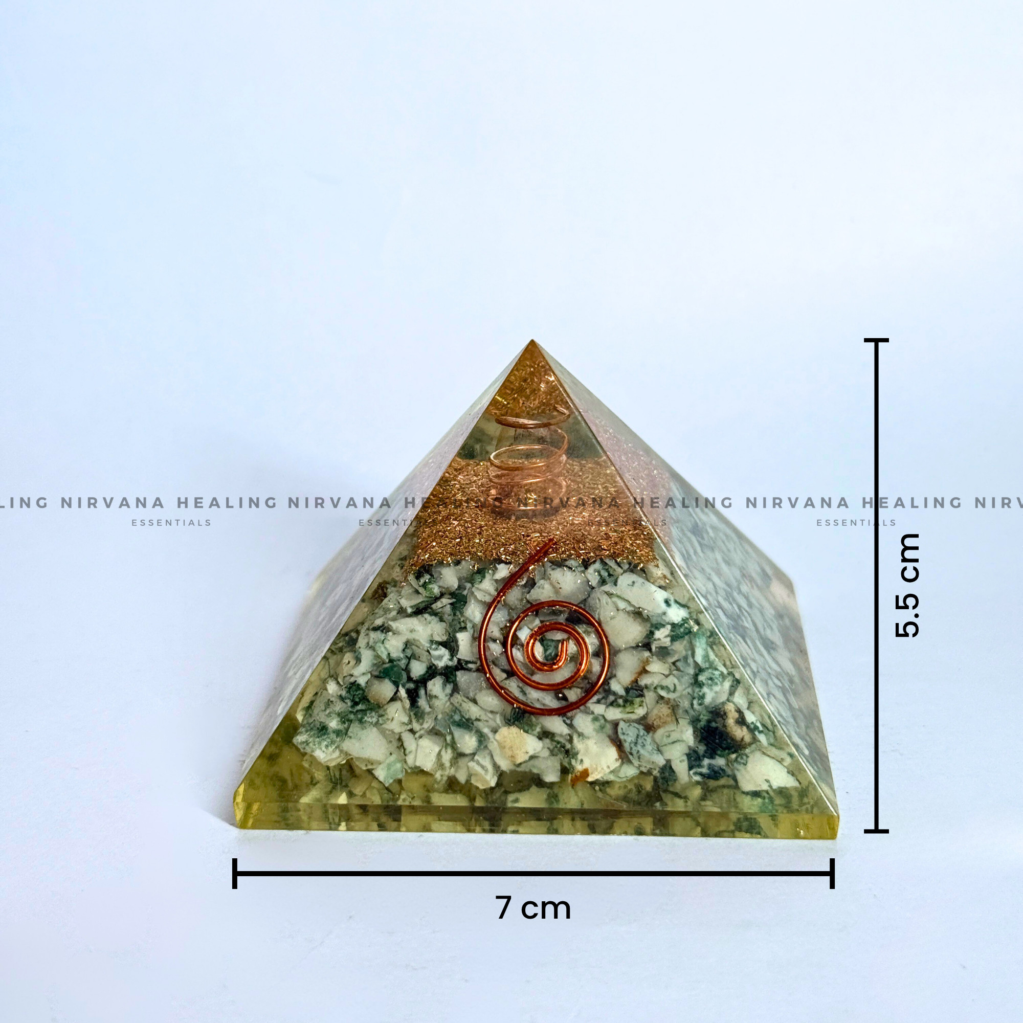 TREE AGATE PYRAMID (Abundance, Nature Connection And Inner Peace) - Image 3