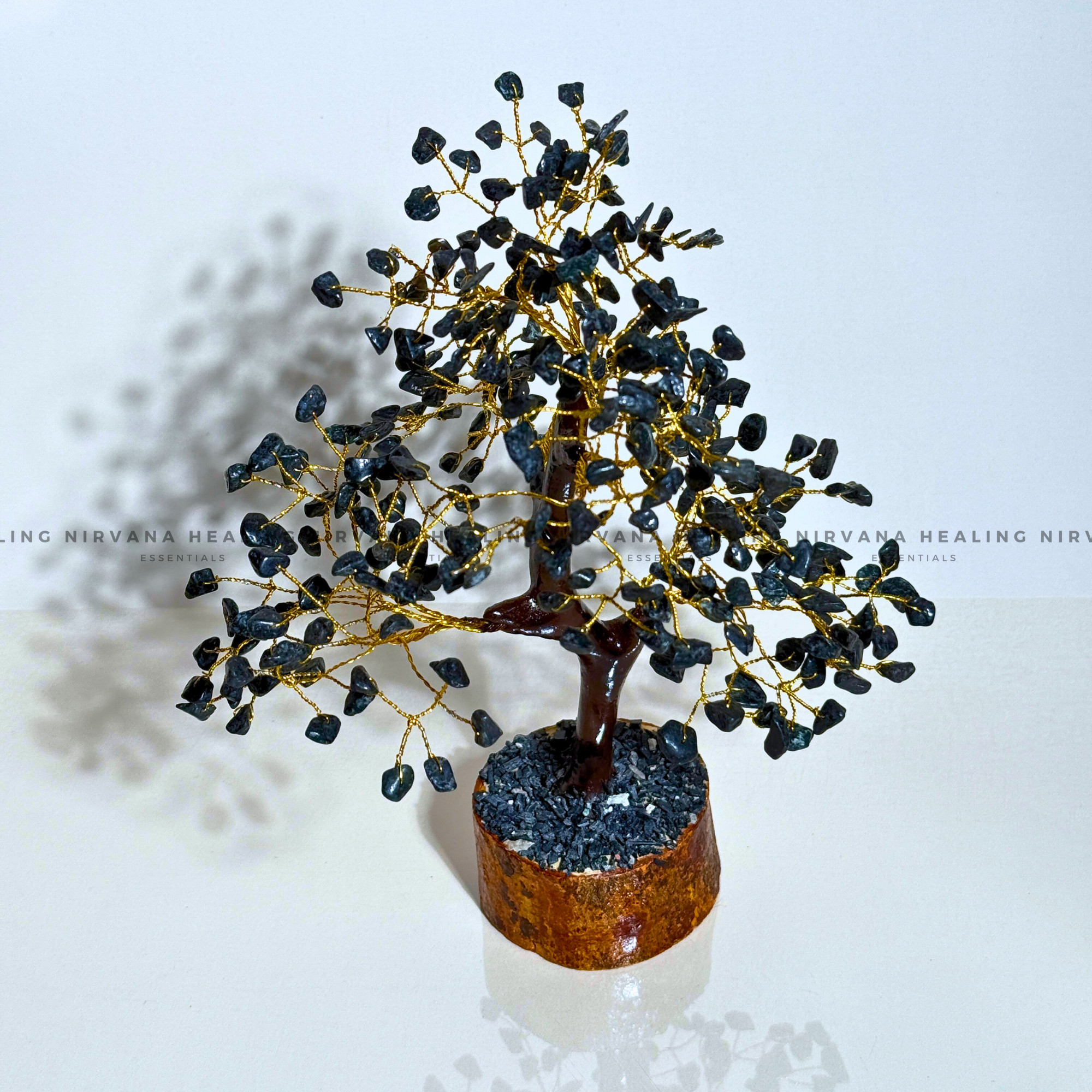 BLACK TOURMALINE TREE Approx 300 Beads (Protection, Grounding, Shielding And Growth) - Image 2