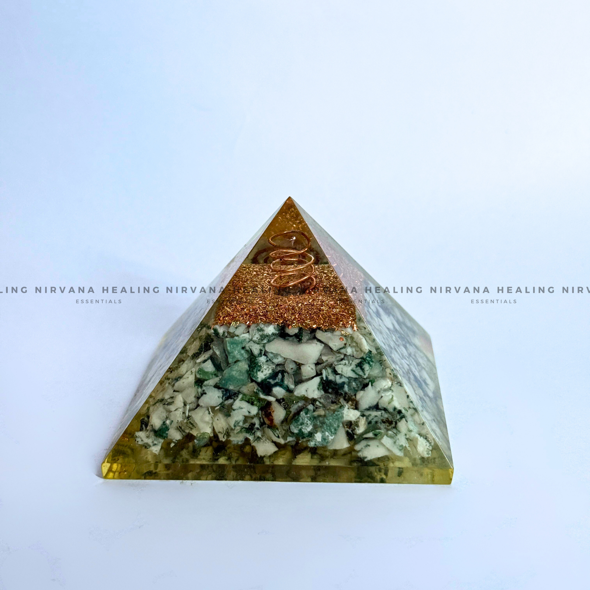 TREE AGATE PYRAMID (Abundance, Nature Connection And Inner Peace)