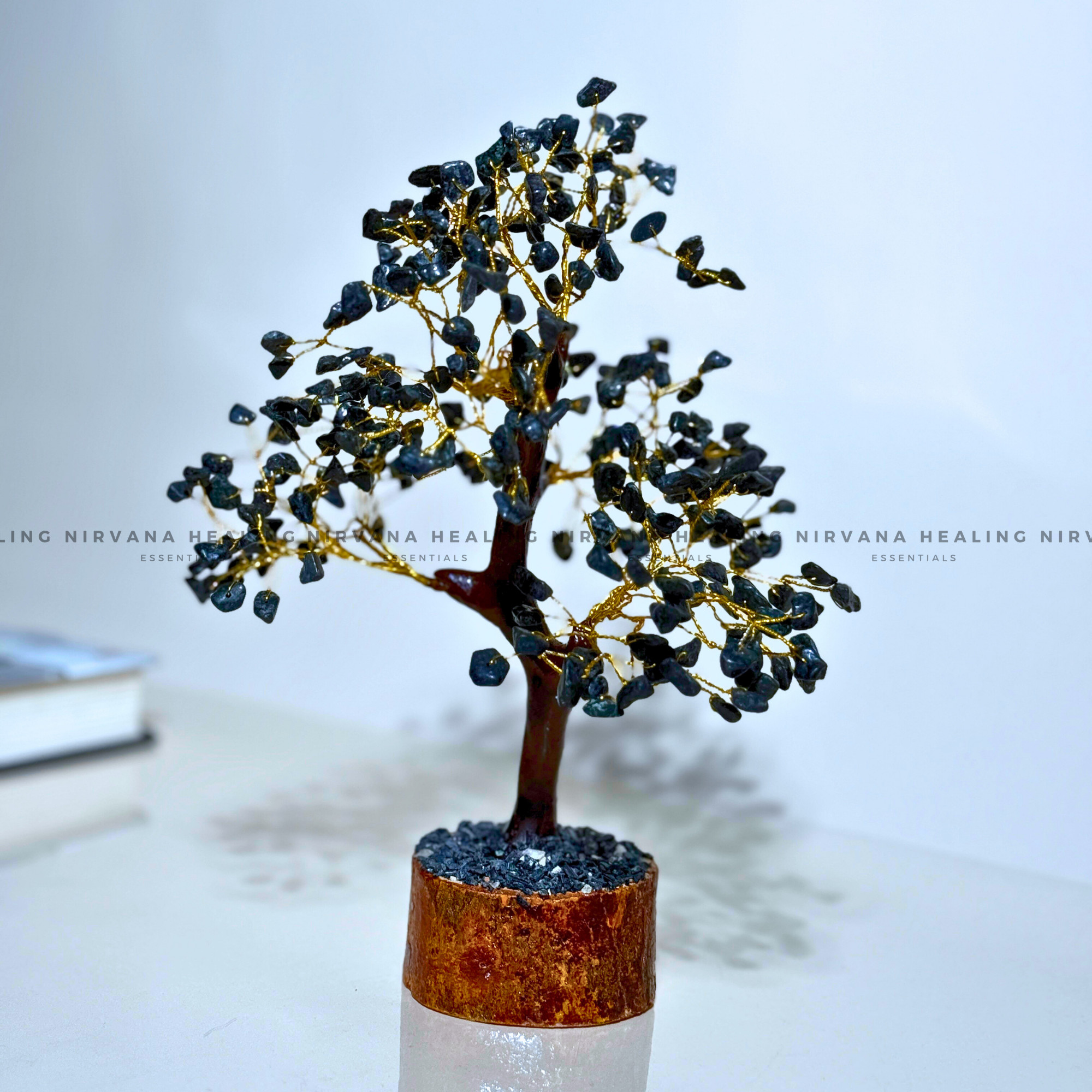 BLACK TOURMALINE TREE Approx 300 Beads (Protection, Grounding, Shielding And Growth) - Image 3