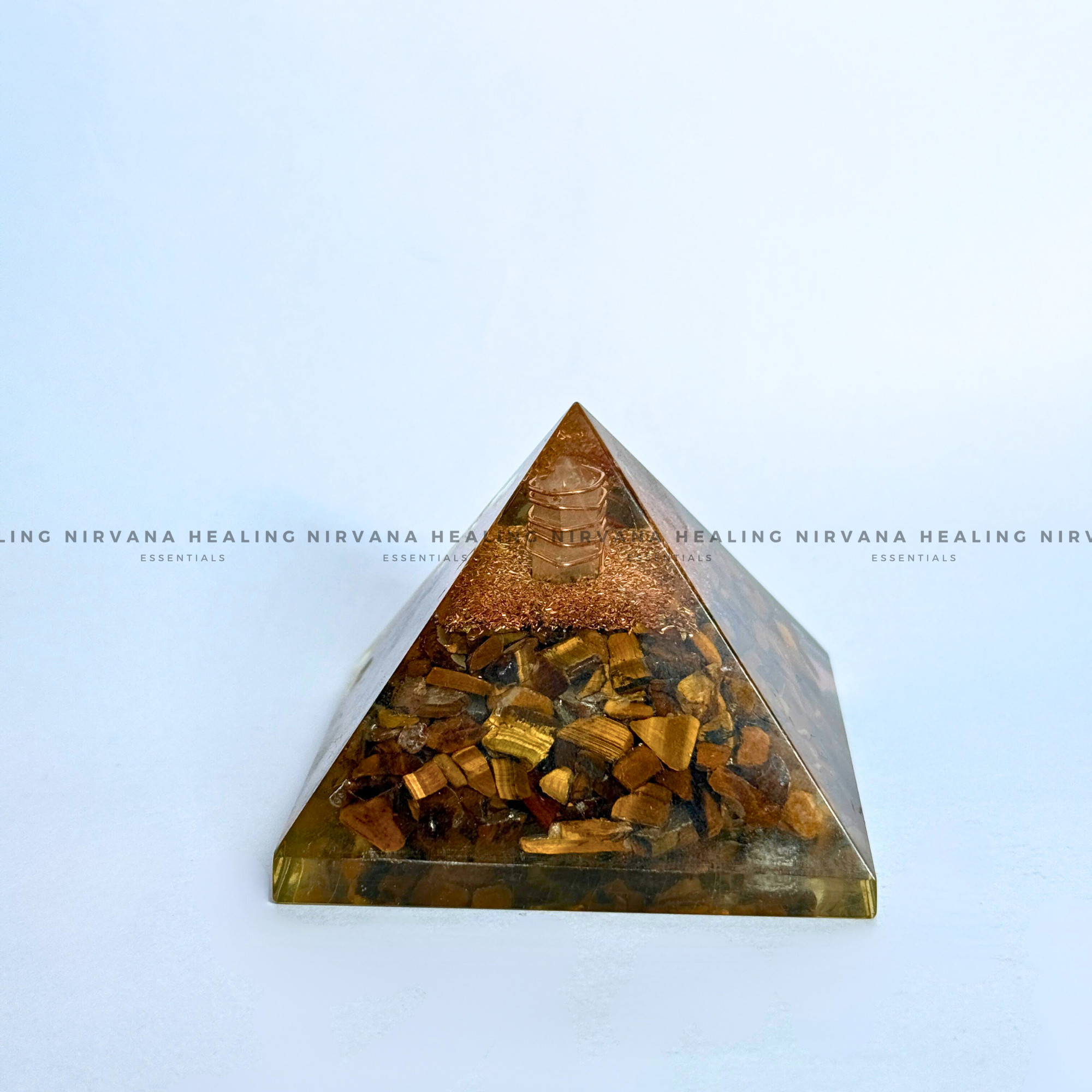 TIGER EYE PYRAMID (Bold, Courage, Willpower And Strength). - Image 2