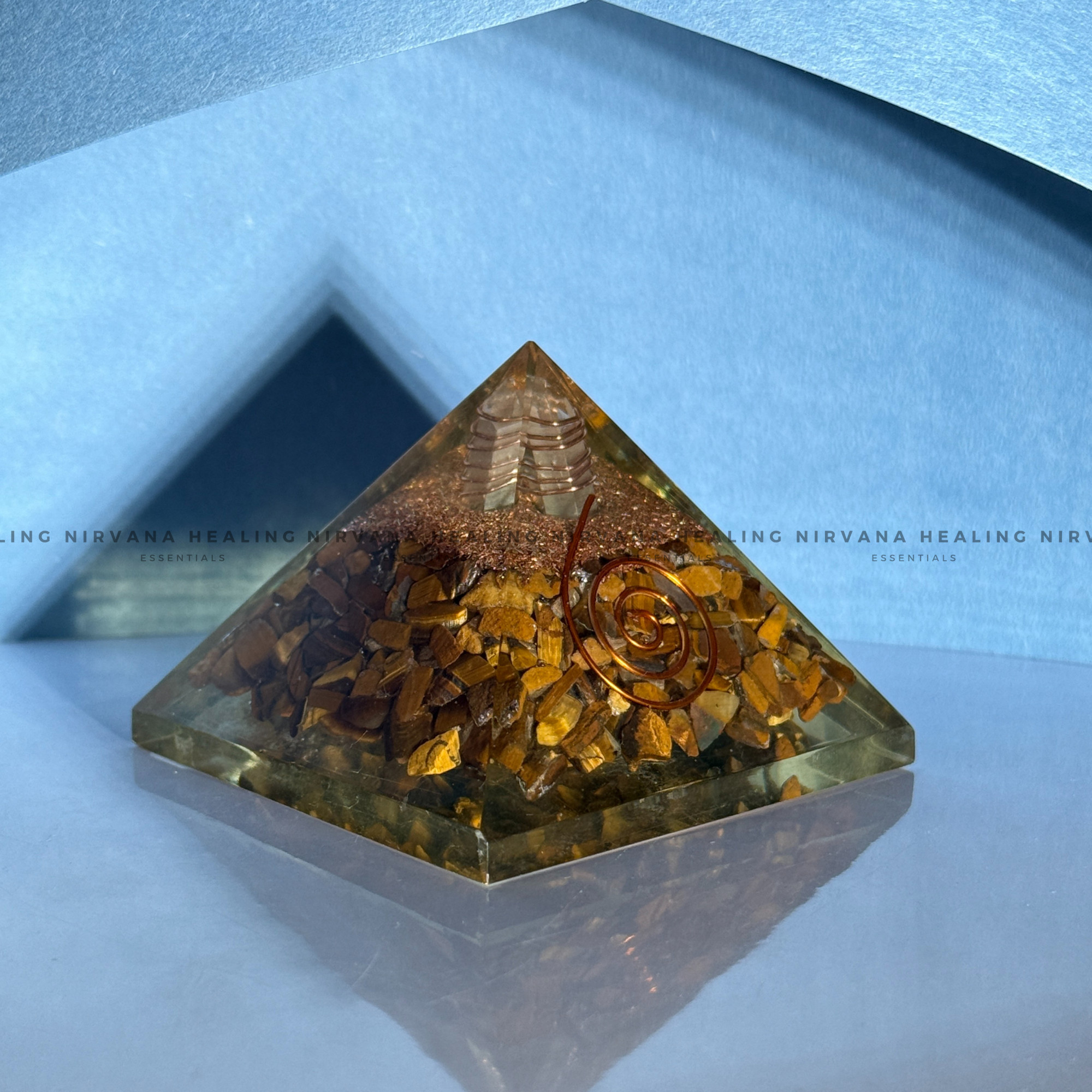 TIGER EYE PYRAMID (Bold, Courage, Willpower And Strength). - Image 3