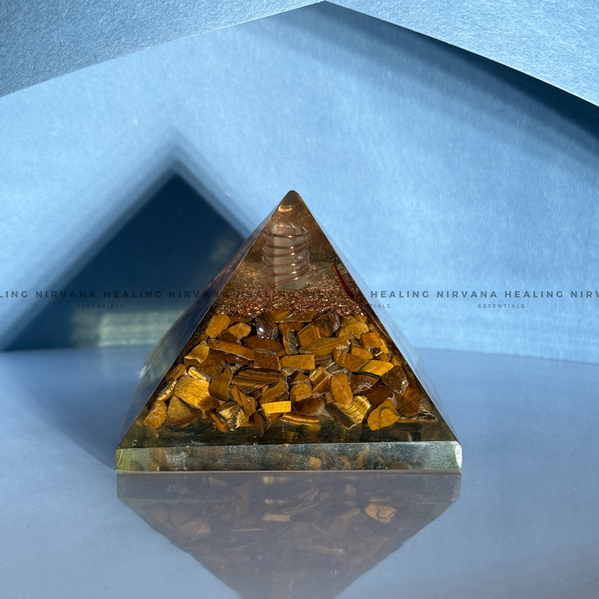 TIGER EYE PYRAMID (Bold, Courage, Willpower And Strength). - Image 4