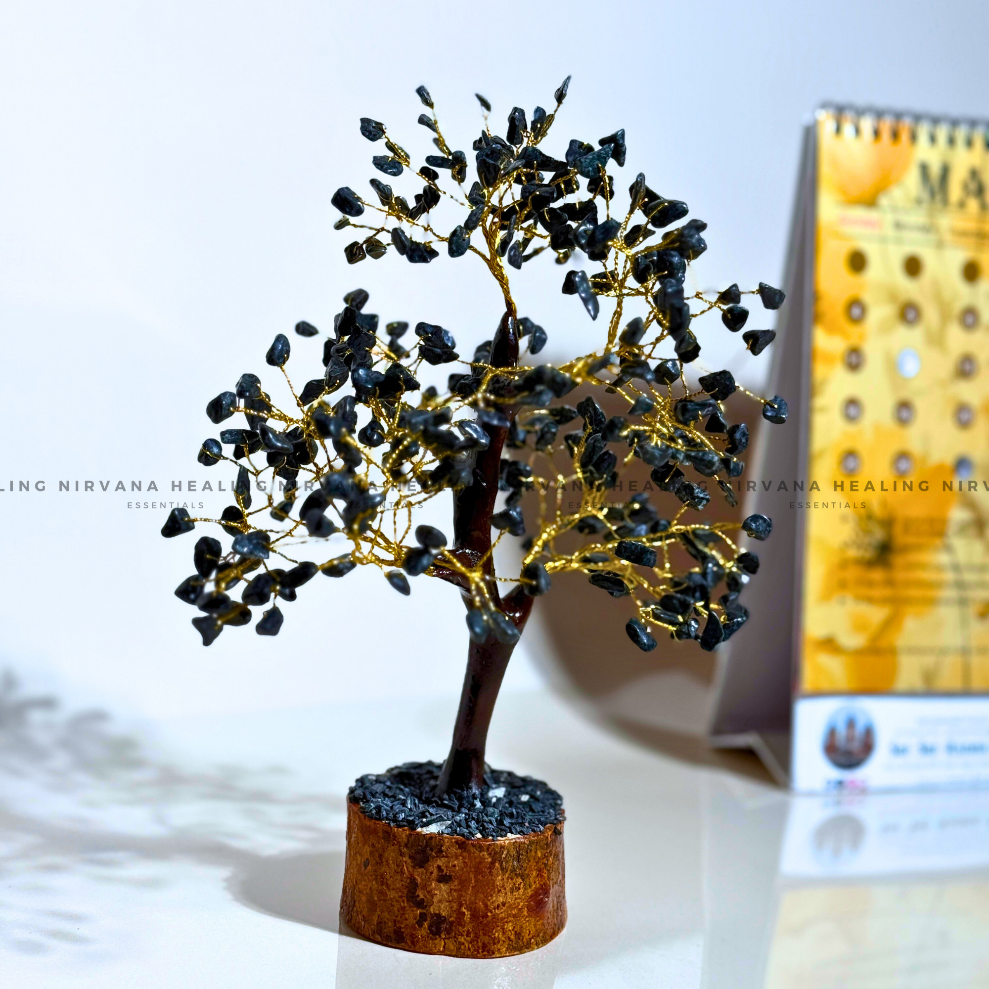 BLACK TOURMALINE TREE Approx 300 Beads (Protection, Grounding, Shielding And Growth) - Image 5