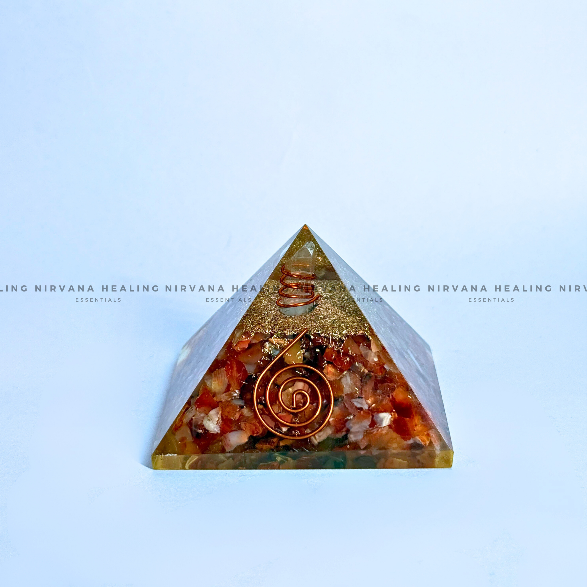 RED CARNELIAN PYRAMID (Creativity, Courage, Passion And Stamina)