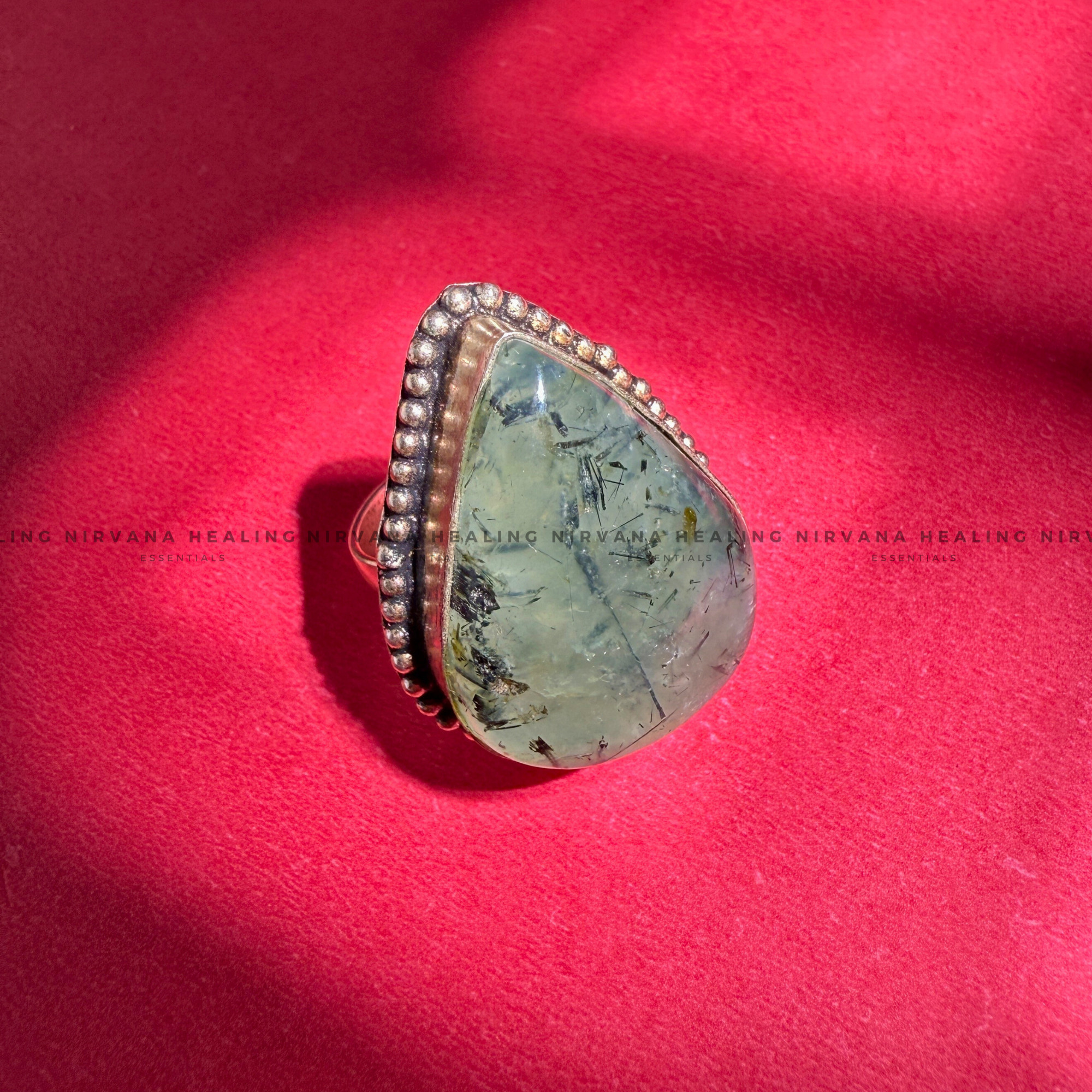 LEBROLITE DIAMOND SHAPED RING (Stone of Magic, Protection And Transformation) - Image 4