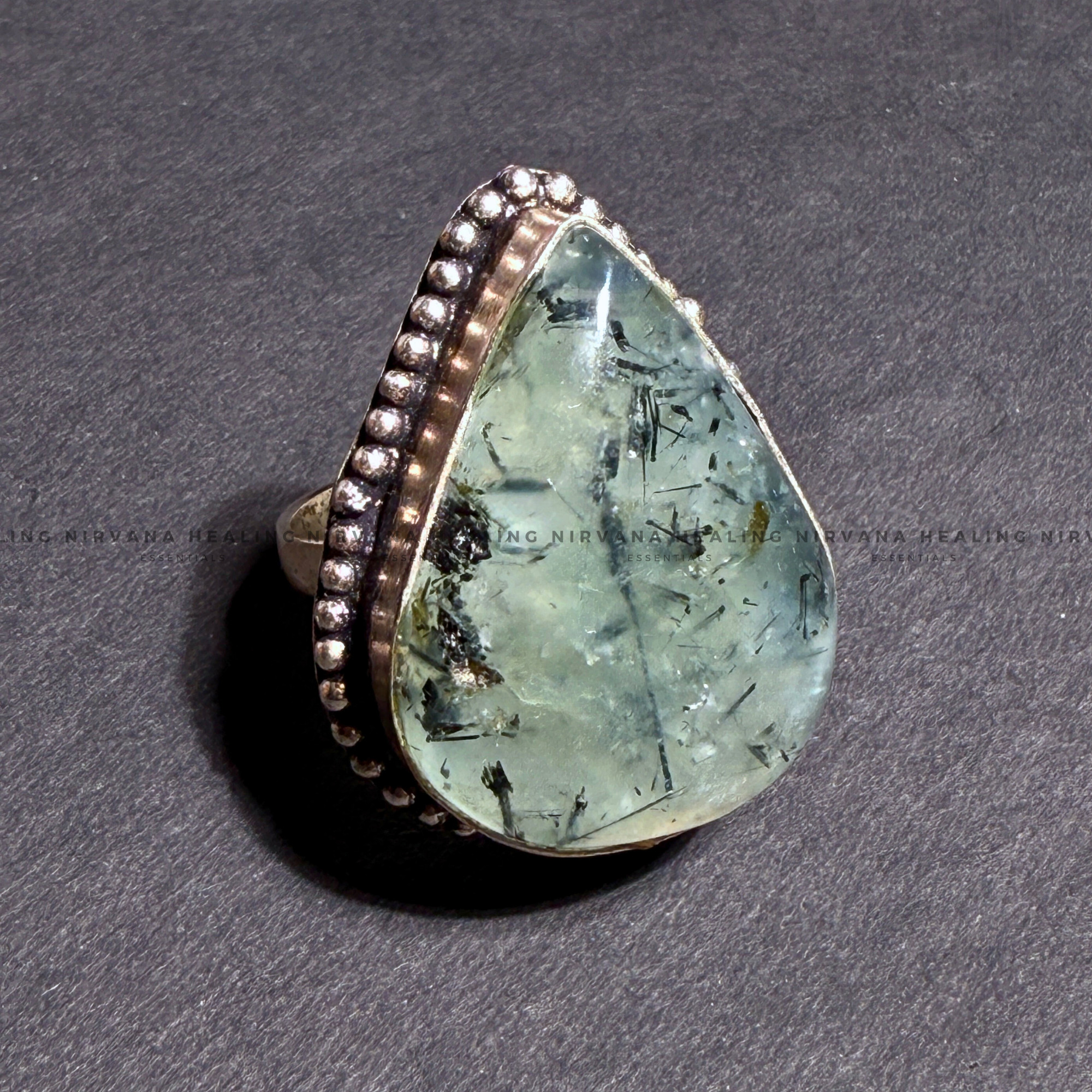 LEBROLITE DIAMOND SHAPED RING (Stone of Magic, Protection And Transformation) - Image 5