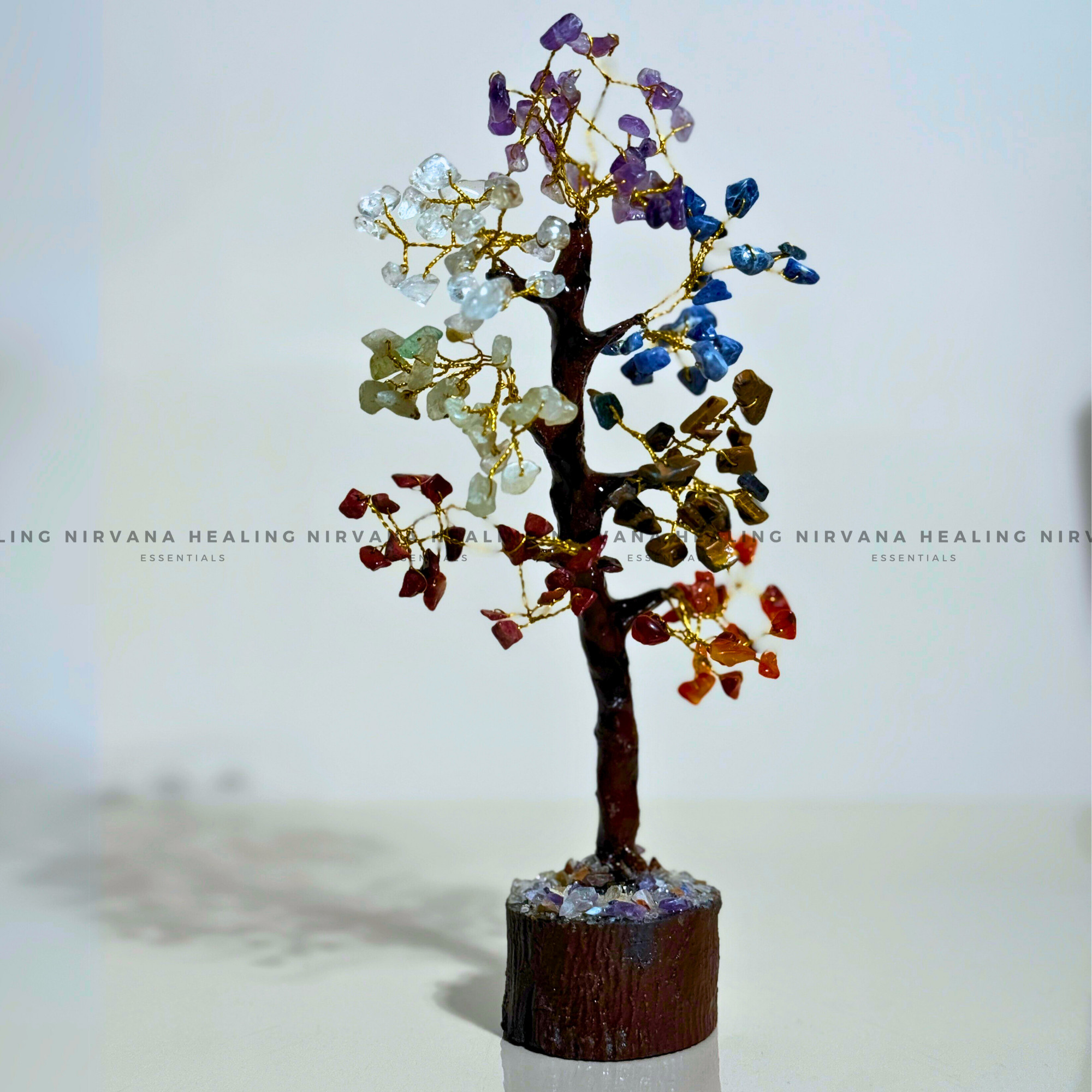 7 CHAKRAS CRYSTAL TREE (SMALL)
Approx 100 Beads (Balance, Harmony, Prosperity, Positive Energy)