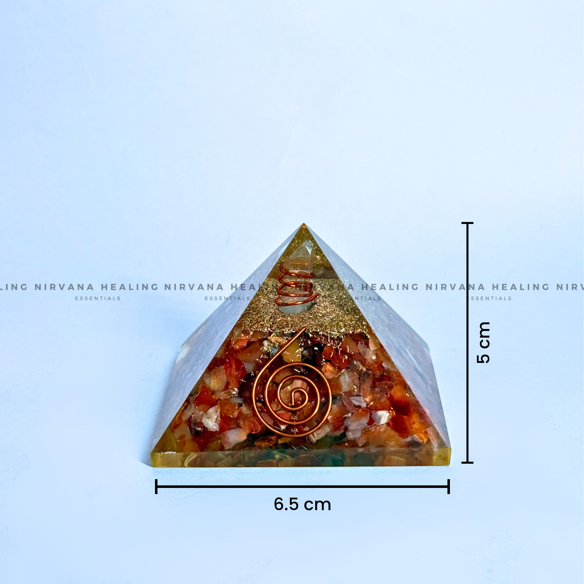 RED CARNELIAN PYRAMID (Creativity, Courage, Passion And Stamina) - Image 7