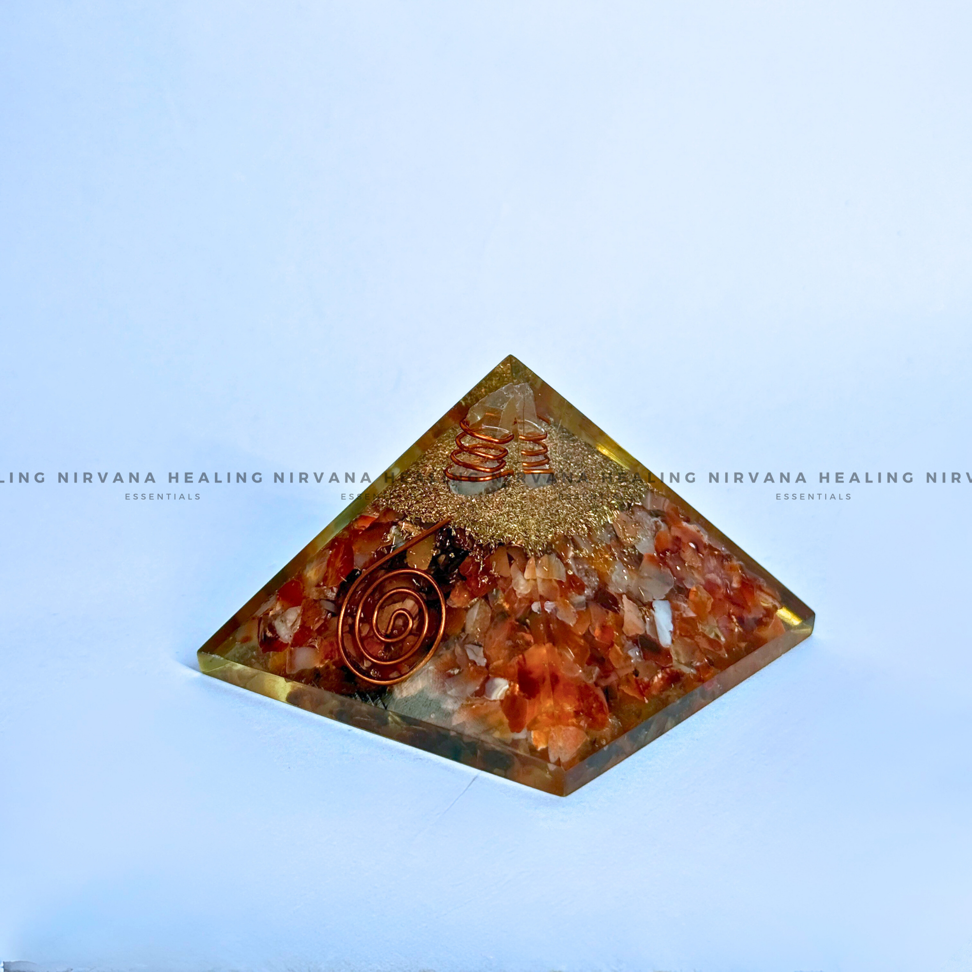 RED CARNELIAN PYRAMID (Creativity, Courage, Passion And Stamina) - Image 4