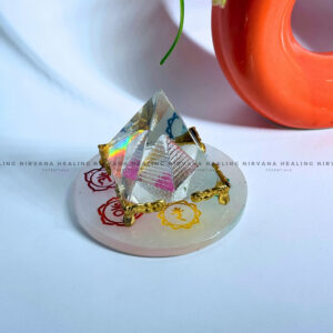 SELENITE CHAKRAS SYMBOL AND MANTRA CHARGING PLATE (Aura Cleansing ,Charging, Cleansing And Purification).