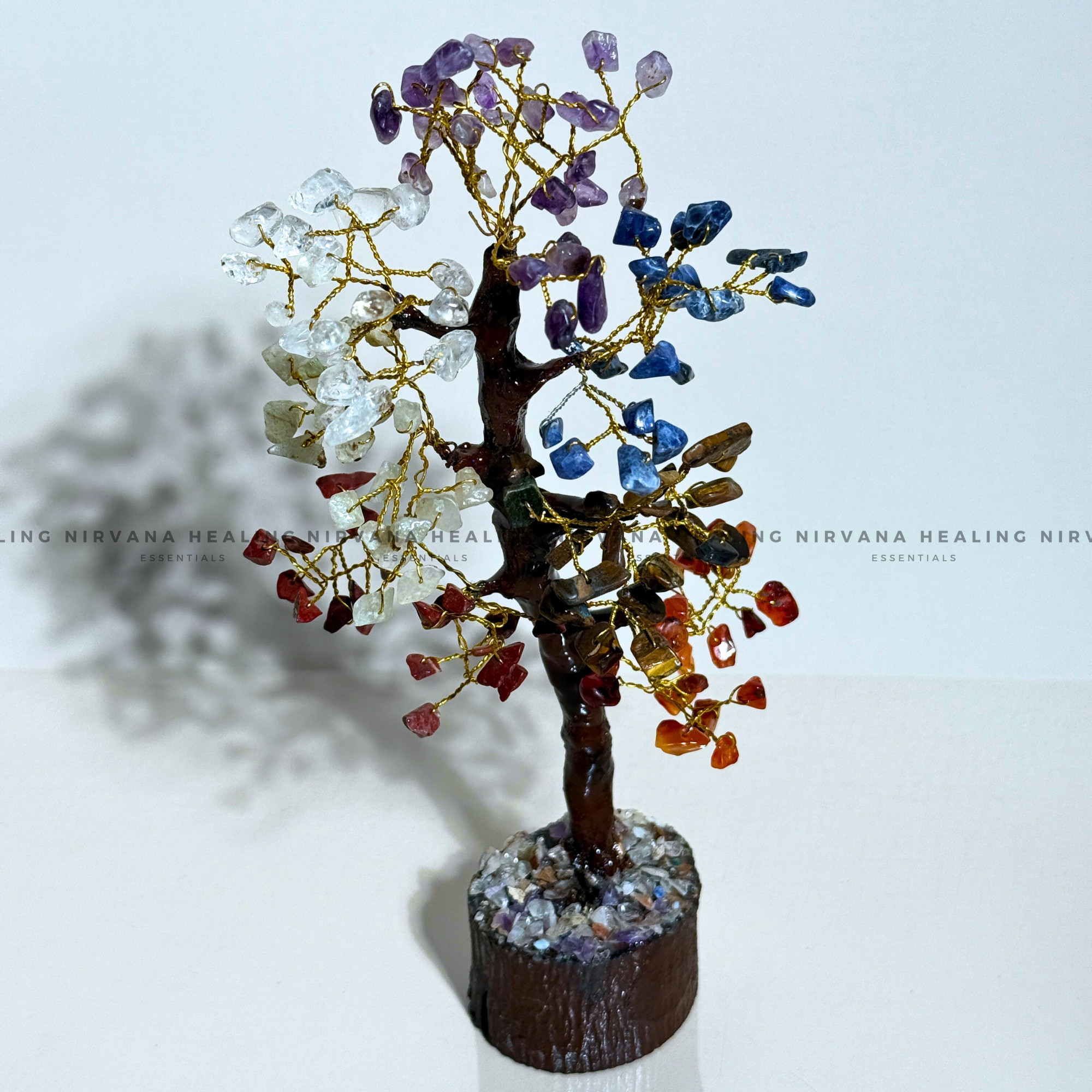 7 CHAKRAS CRYSTAL TREE (SMALL)
Approx 100 Beads (Balance, Harmony, Prosperity, Positive Energy) - Image 3