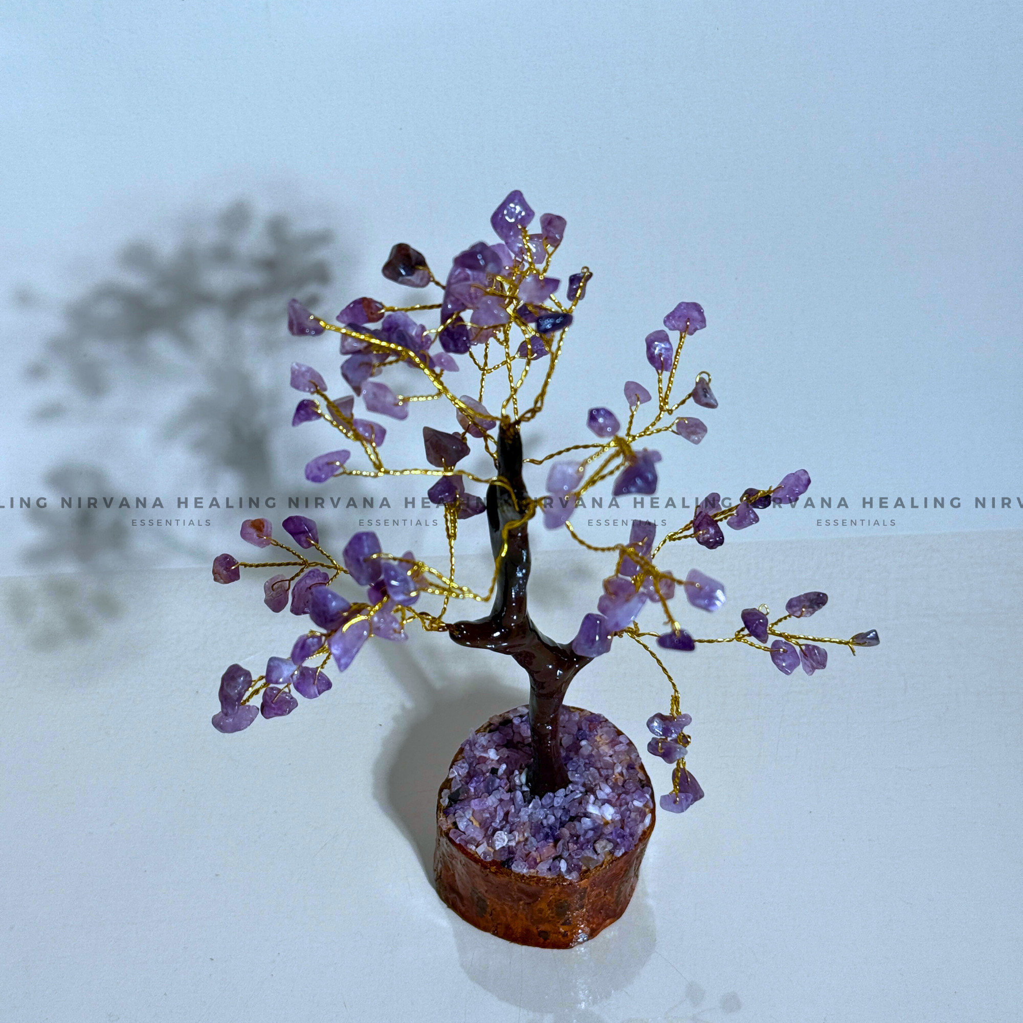 AMETHYST CRYSTAL TREE Approx 100 Beads (Meditation, Stress Reduction, Intuition and Manifestation) - Image 4