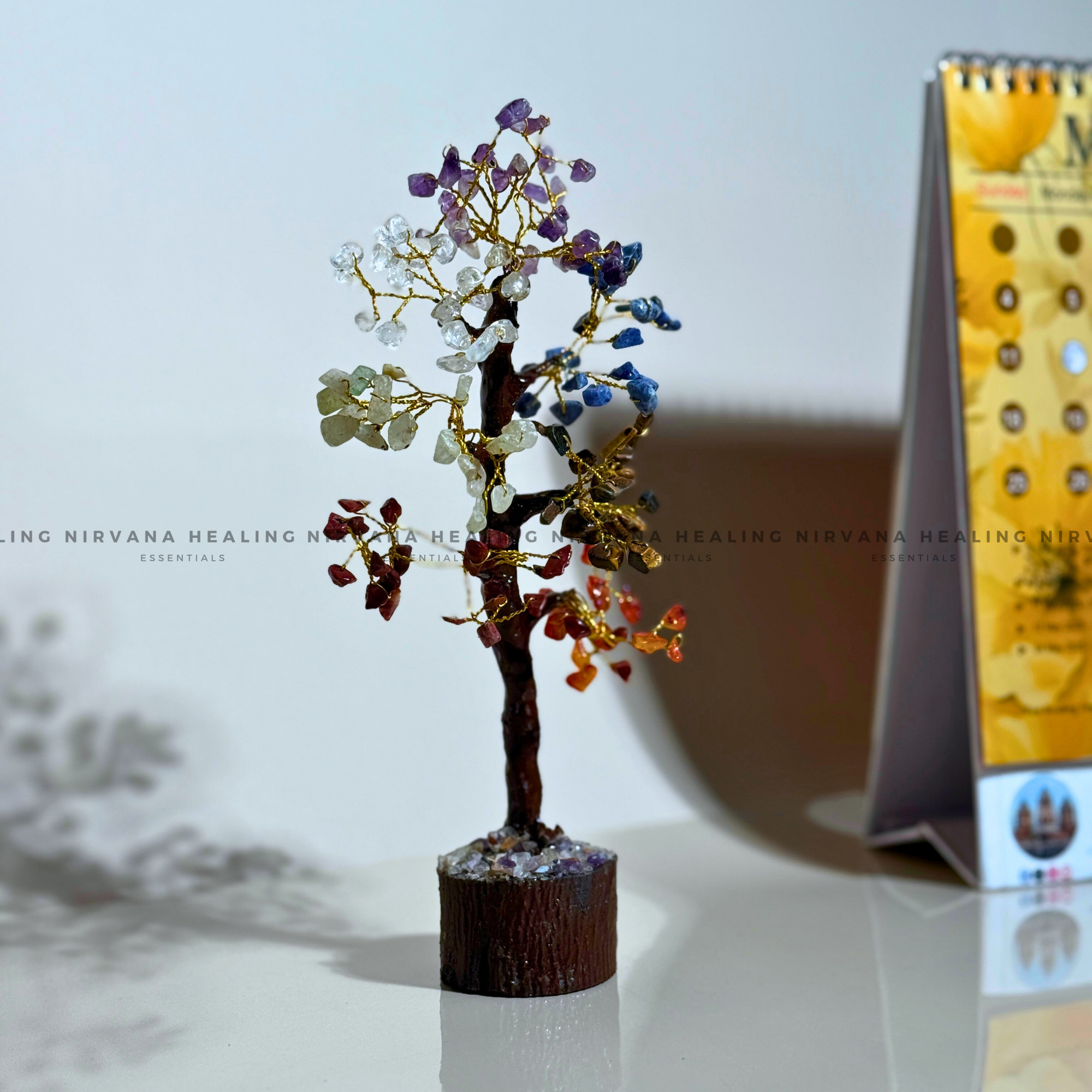 7 CHAKRAS CRYSTAL TREE (SMALL)
Approx 100 Beads (Balance, Harmony, Prosperity, Positive Energy) - Image 5