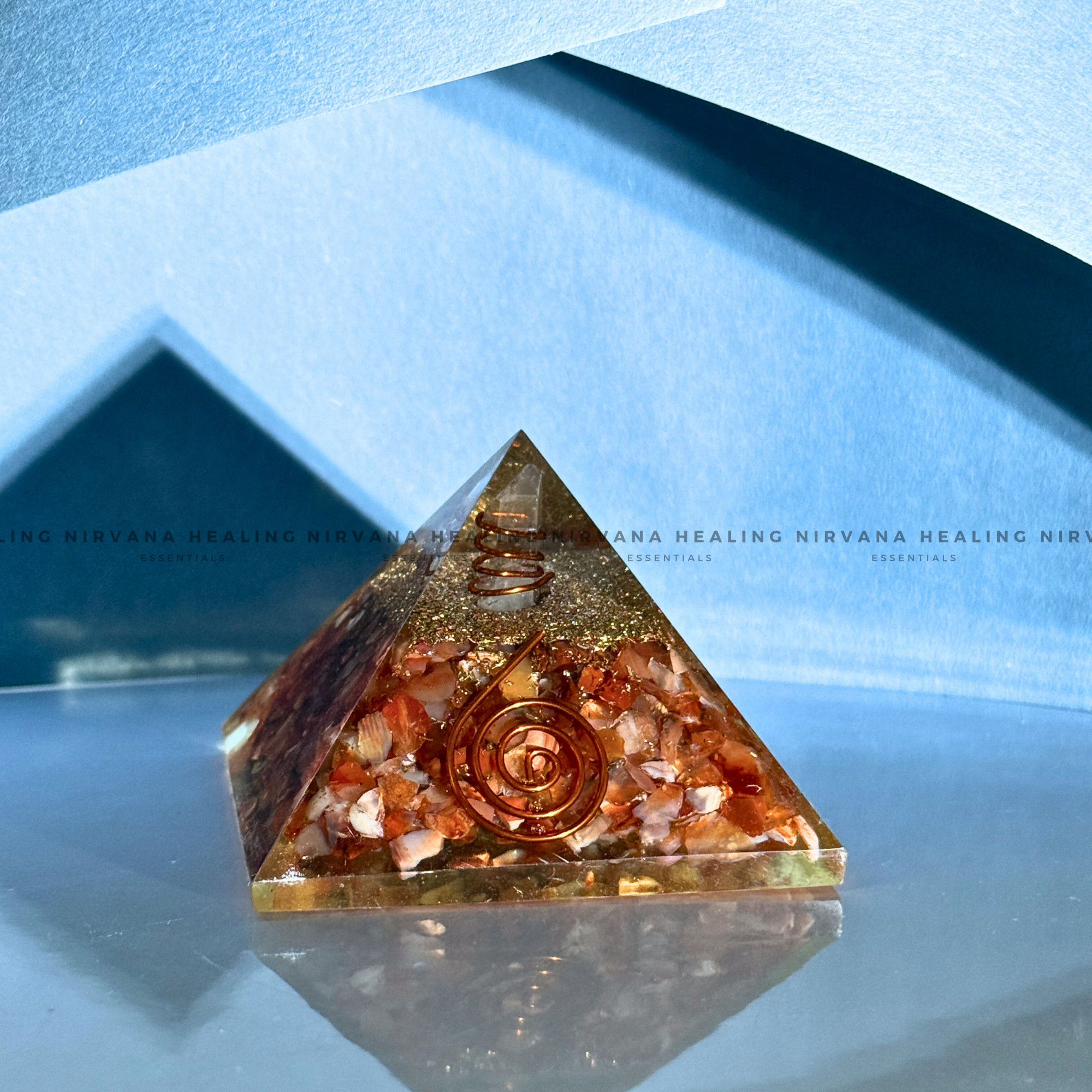 RED CARNELIAN PYRAMID (Creativity, Courage, Passion And Stamina) - Image 6