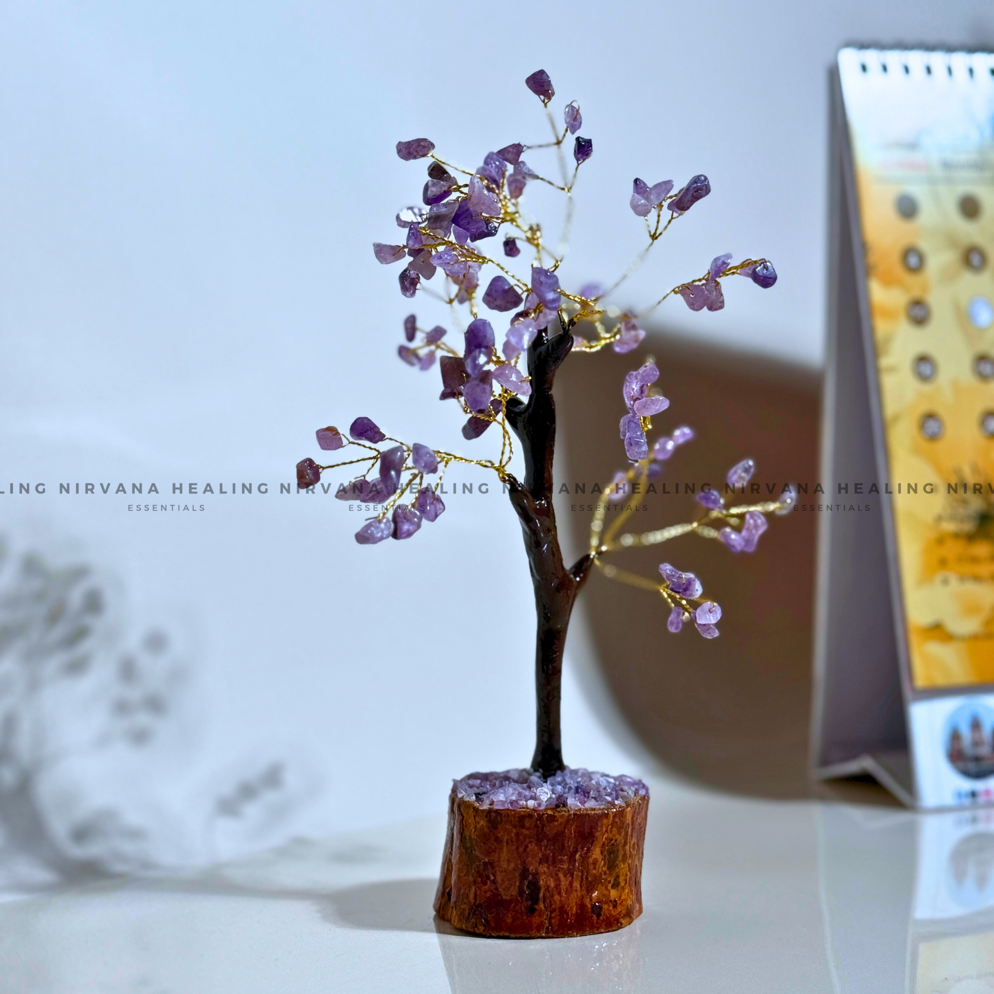 AMETHYST CRYSTAL TREE Approx 100 Beads (Meditation, Stress Reduction, Intuition and Manifestation) - Image 5