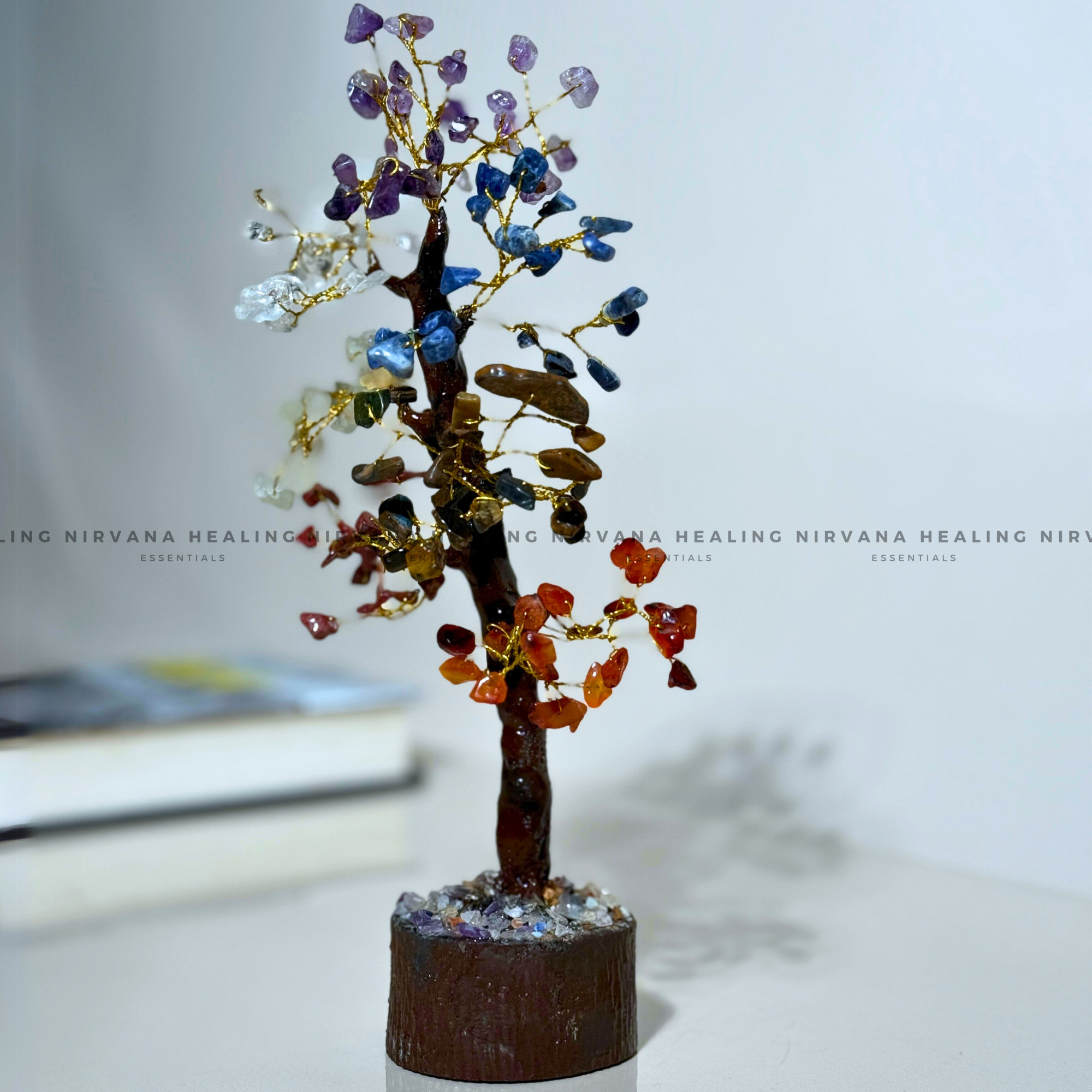 7 CHAKRAS CRYSTAL TREE (SMALL)
Approx 100 Beads (Balance, Harmony, Prosperity, Positive Energy) - Image 4