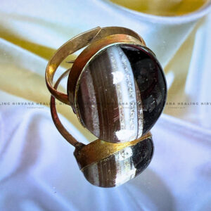 HAKIK SULEMANI ROUND RING (Evil Eye Protection, Grounding and Energy Shielding).