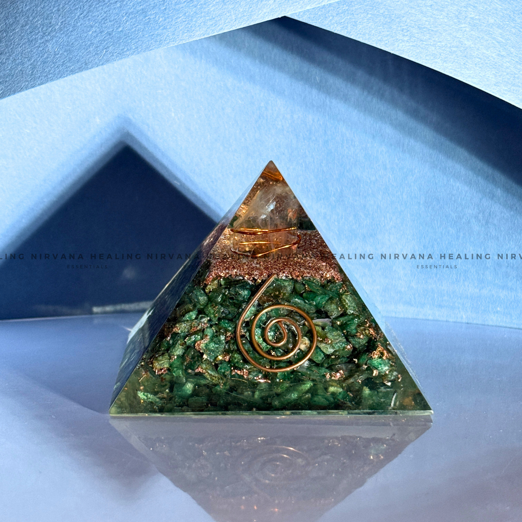 GREEN AVENTURINE PYRAMID
(Luck, Money, Abundance, Career And Growth).
- Image 7
