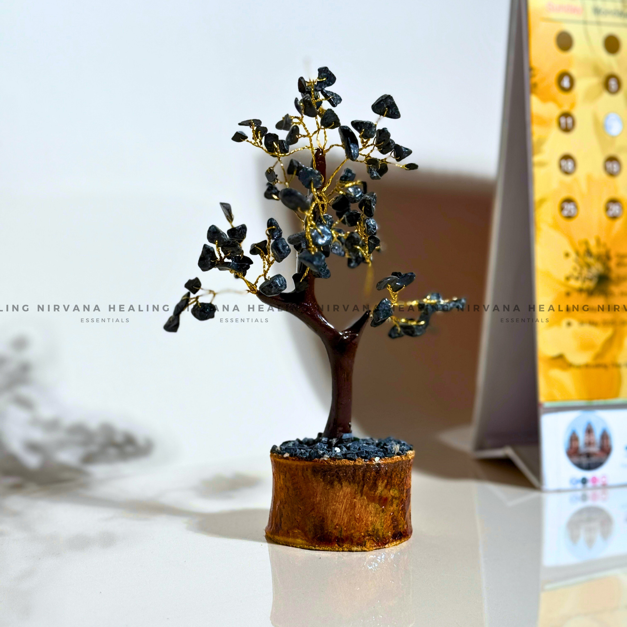 LAPIS LAZULI JADE CRYSTAL TREE Approx 100 Beads (SMALL) (Communication, Truth, Ease Of Expression And Wisdom) - Image 5