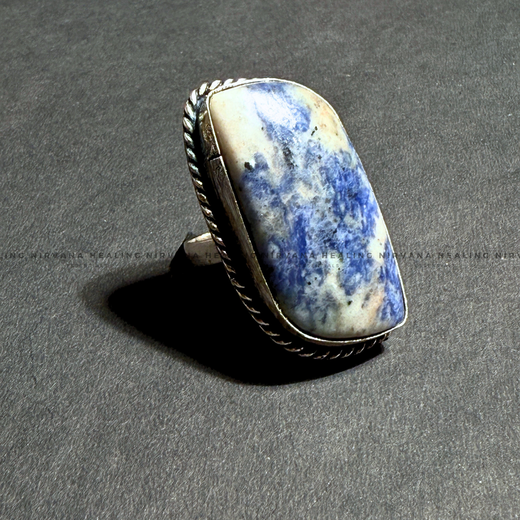 LAPIS LAZULI RING (Communication, Truth, Ease Of Expression And Wisdom) - Image 3