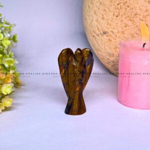 TIGER'S EYE ANGEL (Bold, Courage, Willpower And Strength)