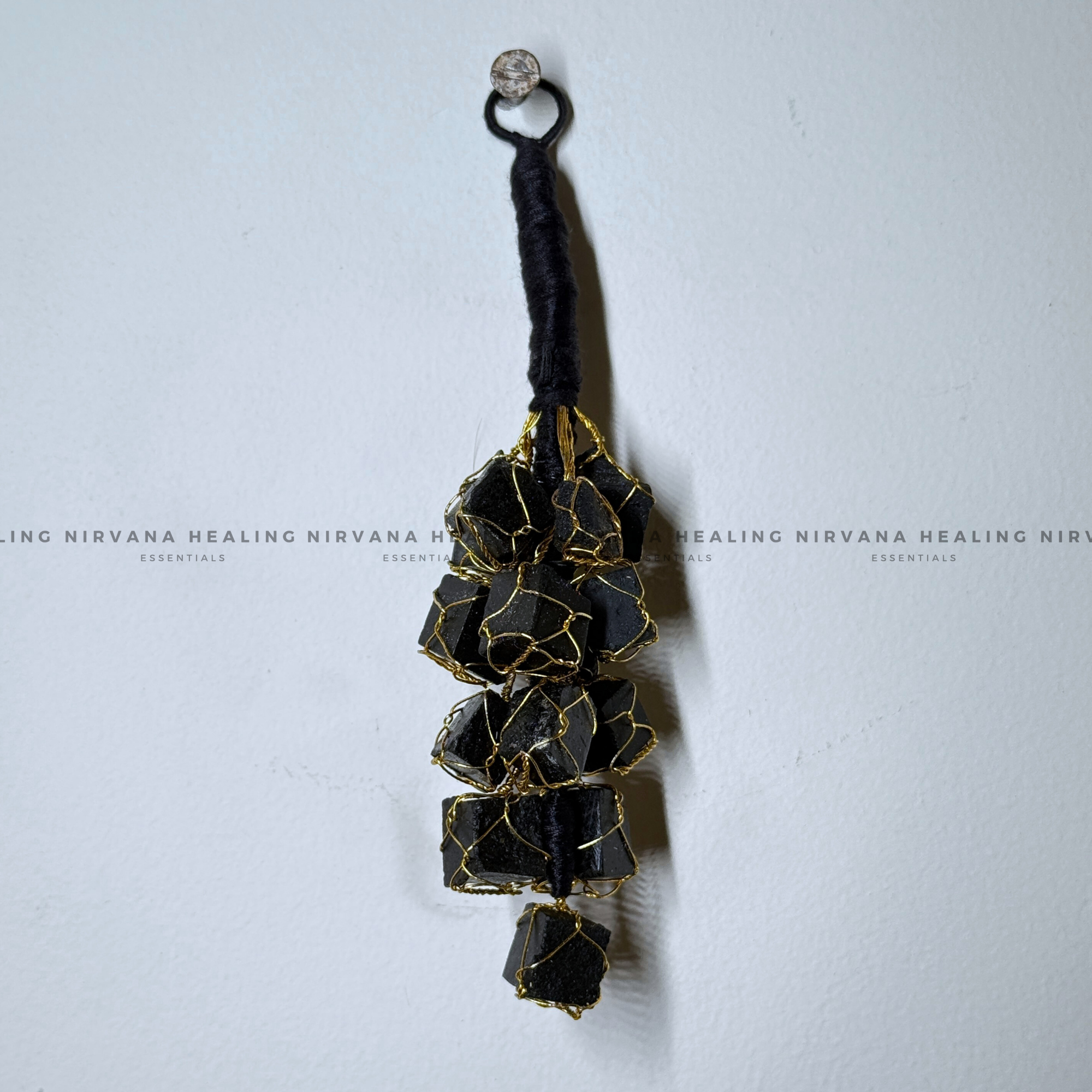 BLACK TOURMALINE HANGING (Protection, Grounding, Shielding And Growth) - Image 3