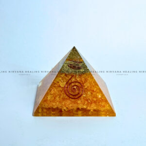 YELLOW AVENTURINE PYRAMID (Joy, Leadership, Empowerment)