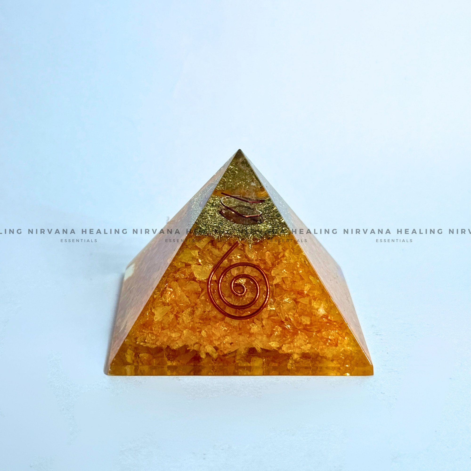 YELLOW AVENTURINE PYRAMID (Joy, Leadership, Empowerment)