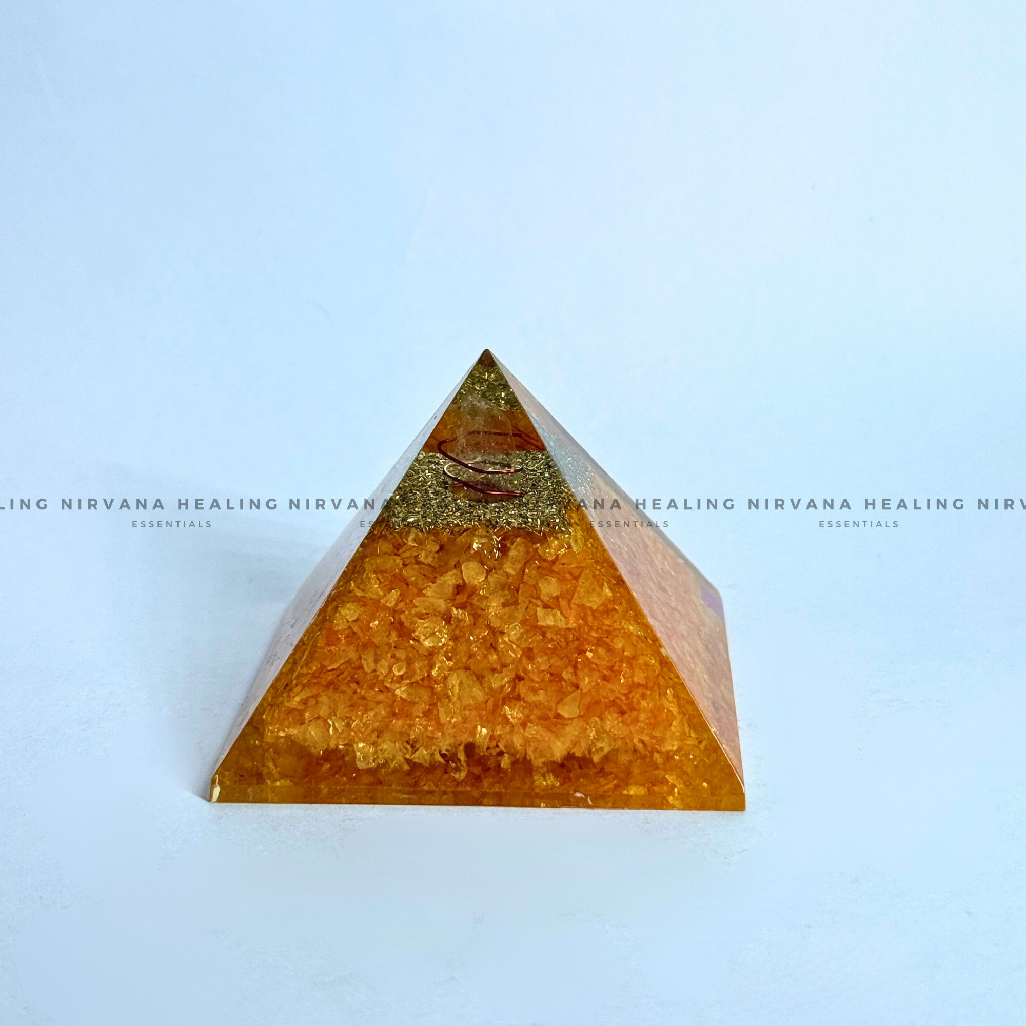 YELLOW AVENTURINE PYRAMID (Joy, Leadership, Empowerment) - Image 7