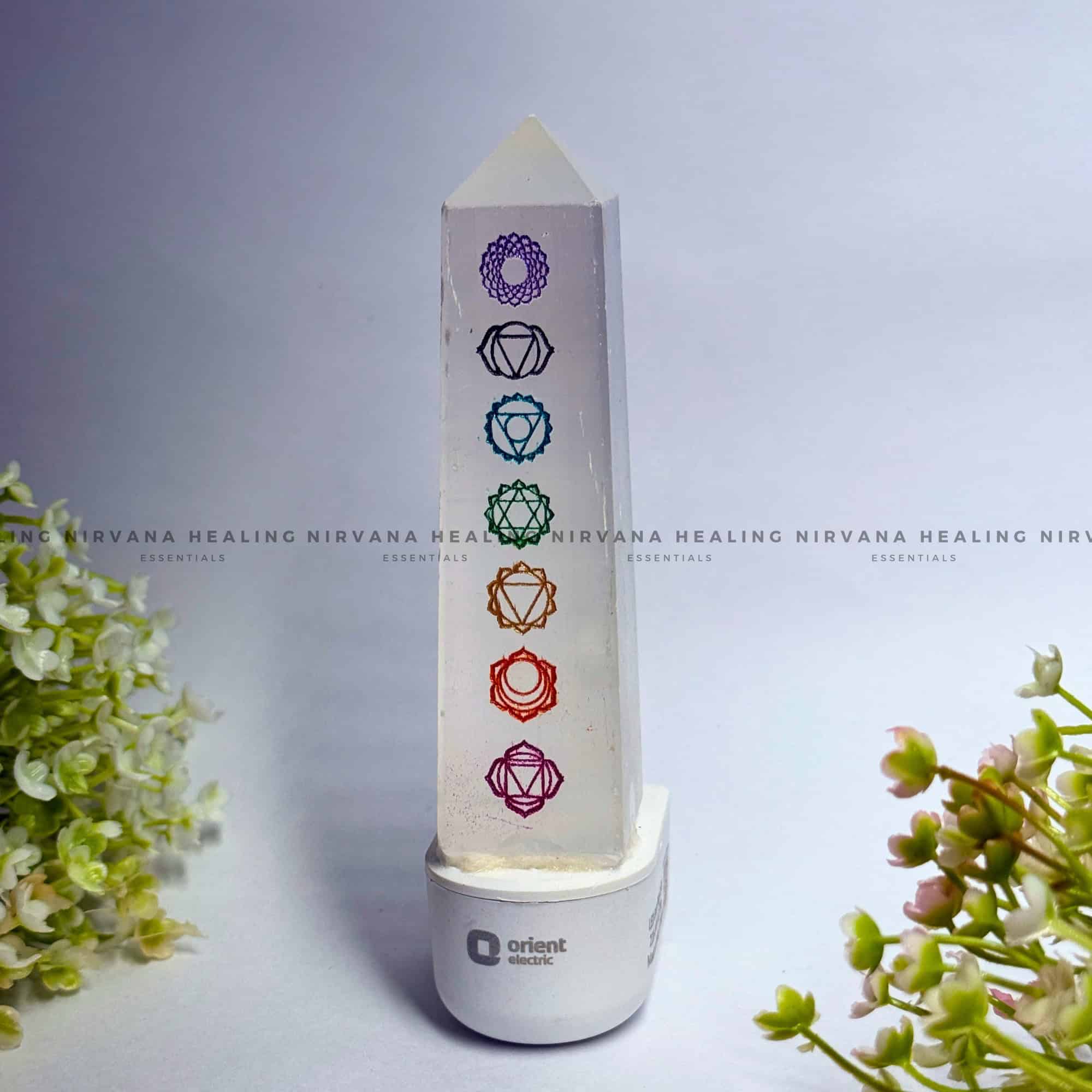 SELETINE SEVEN CHAKRA LAMP (Aura Cleansing ,Charging, Cleansing And Purification). - Image 2