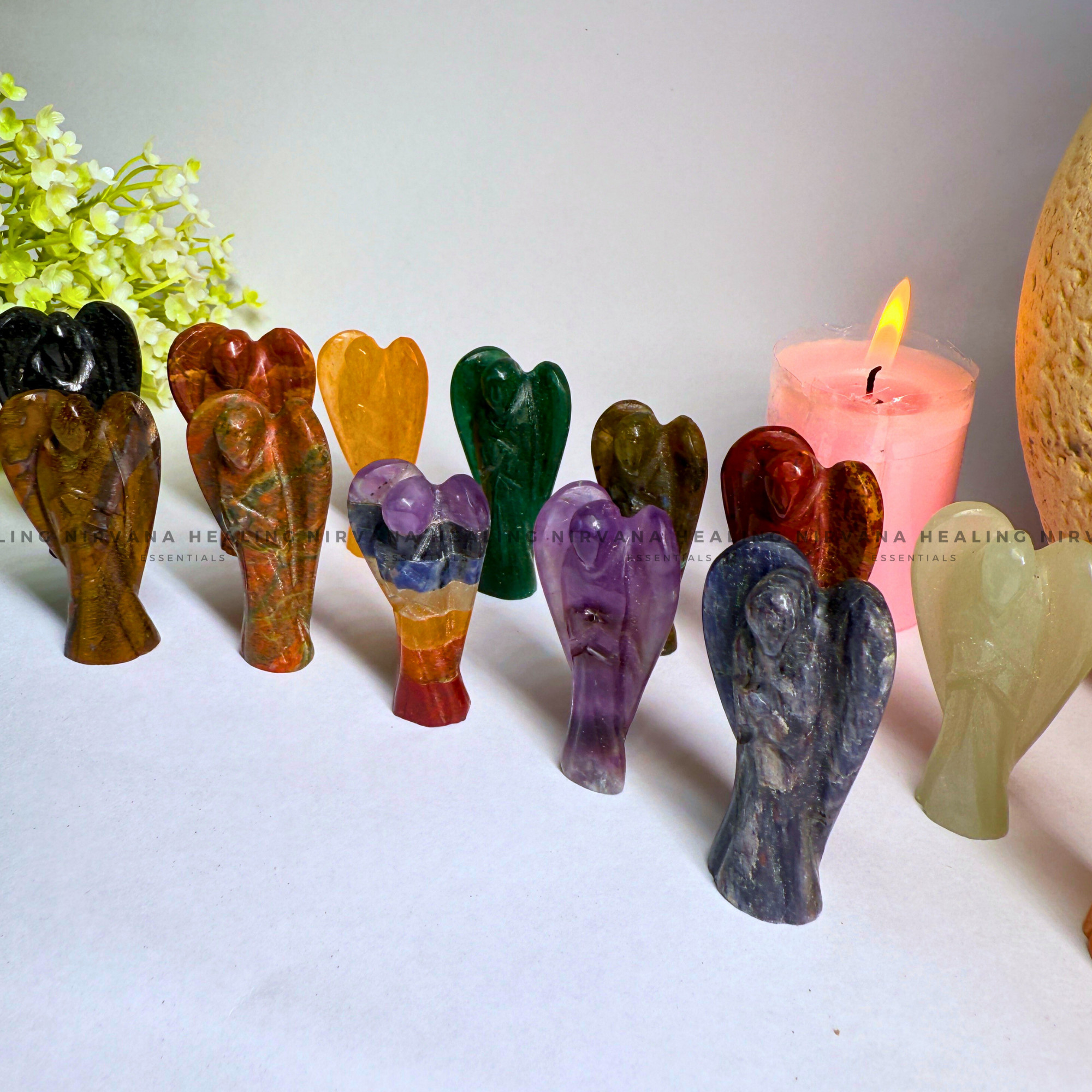 GOLDSTONE CRYSTAL ANGEL (The Stone of Ambition And Divine Guidance) - Image 7