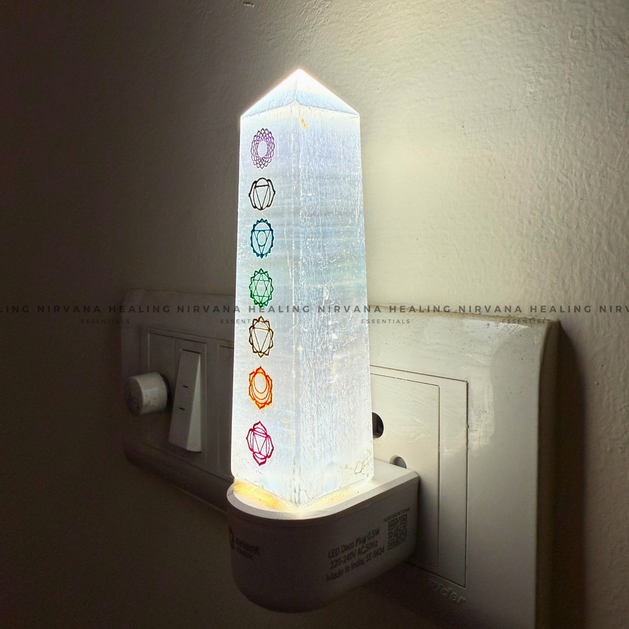 SELETINE SEVEN CHAKRA LAMP (Aura Cleansing ,Charging, Cleansing And Purification). - Image 5
