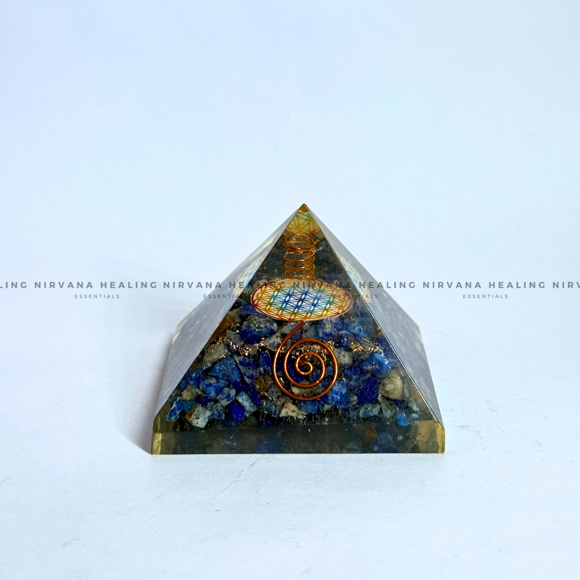 LAPIS LAZULI  PYRAMID (Communication, Truth, Ease Of Expression And Wisdom)