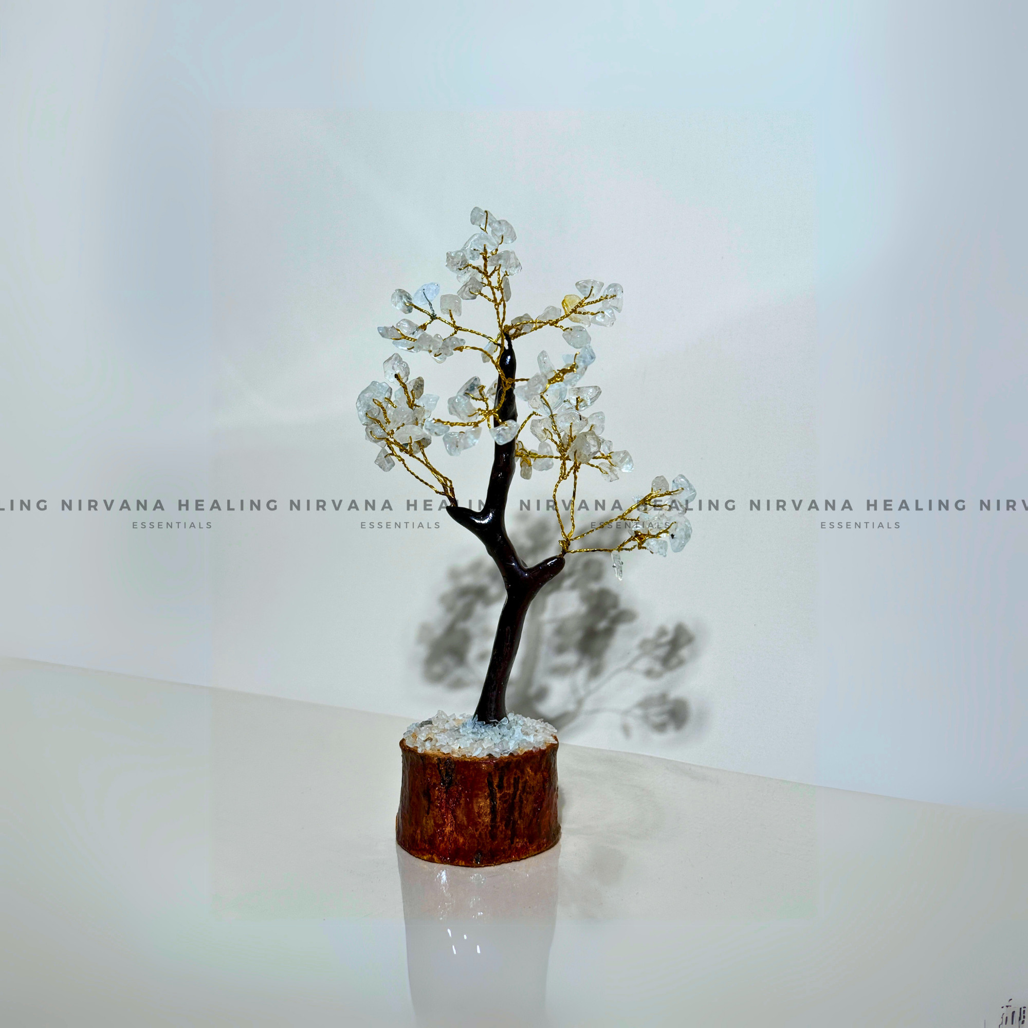 CLEAR QUARTZ CRYSTAL TREE (SMALL)Approx 100 Beads (Mental Clarity, Master Healer And Energy Amplifier).
- Image 4