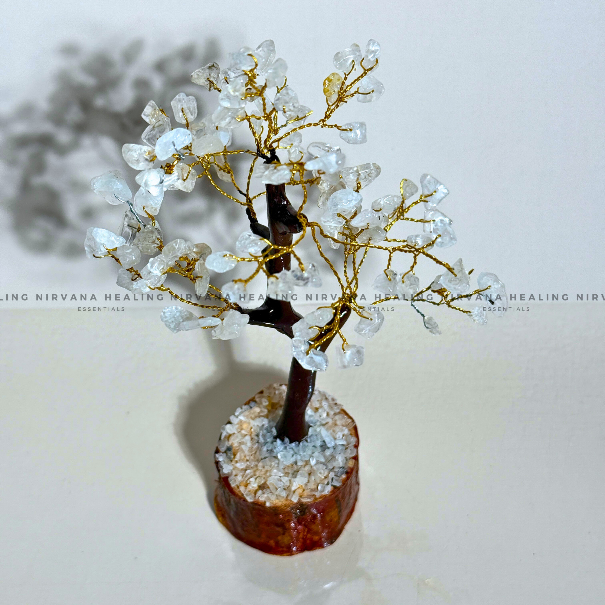 CLEAR QUARTZ CRYSTAL TREE (SMALL)Approx 100 Beads (Mental Clarity, Master Healer And Energy Amplifier).
- Image 2