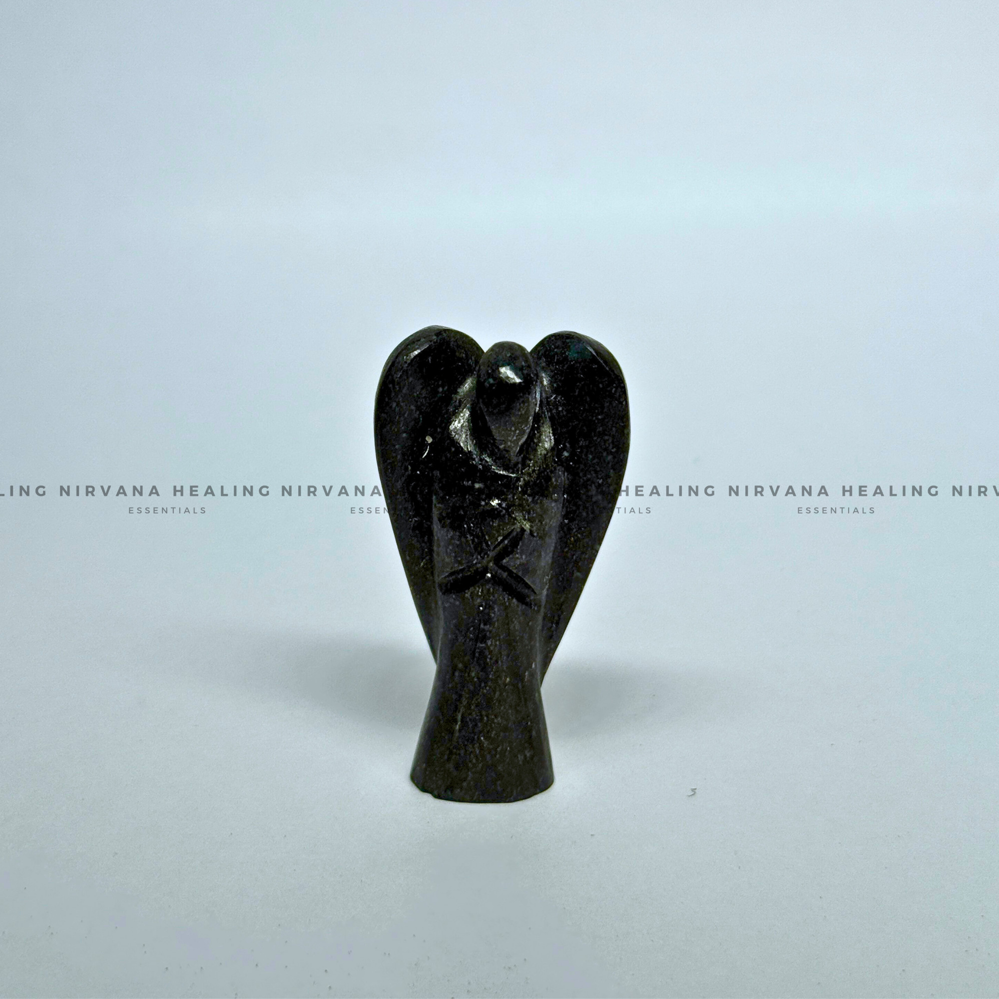 BLACK AGATE ANGEL (Grounding, Protection, Success And Courage) - Image 3