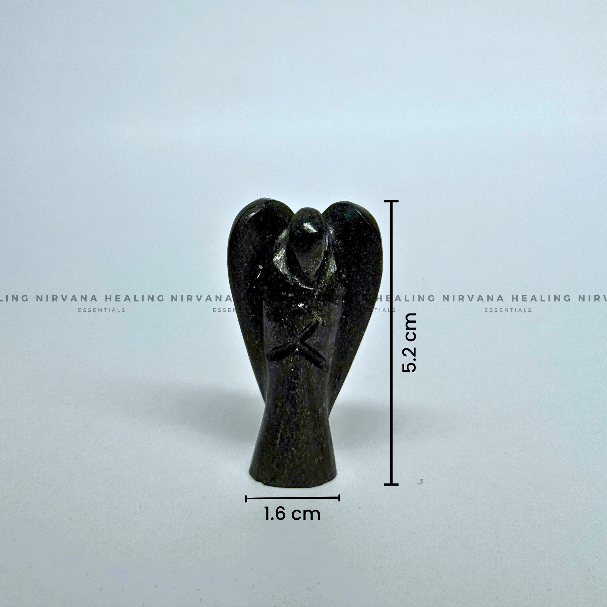 BLACK AGATE ANGEL (Grounding, Protection, Success And Courage) - Image 4