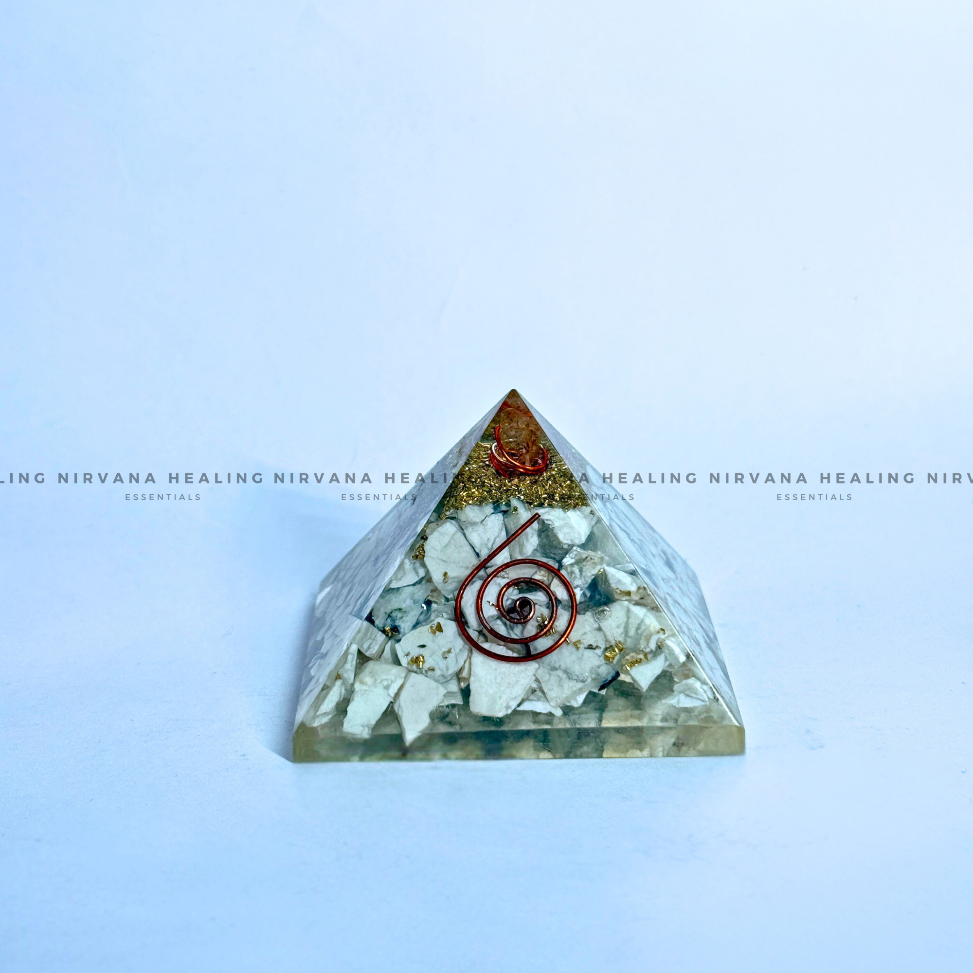 HOWLITE PYRAMID (Peace, Sleep, Patience And Spiritual Awakening)