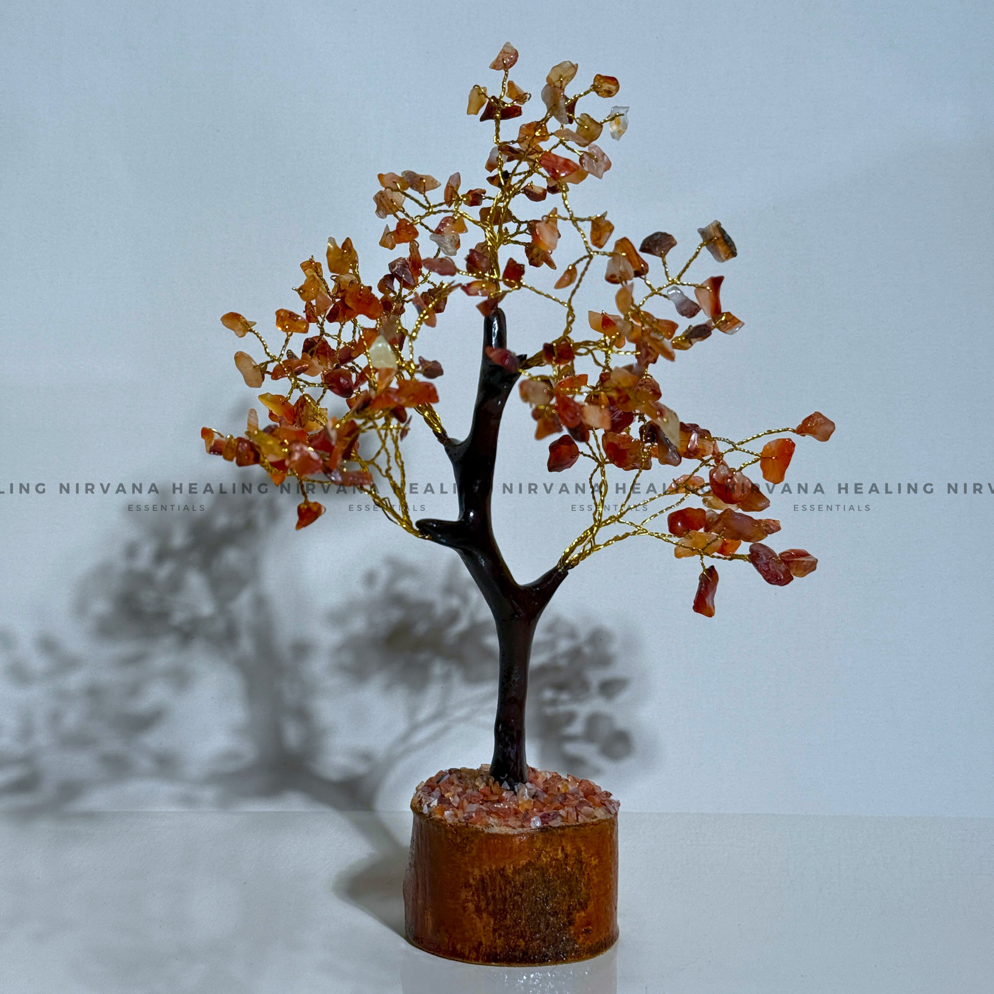 RED CARNELIAN CRYSTAL TREE Approx 200 Beads (Creativity, Courage, Passion And Stamina) - Image 4