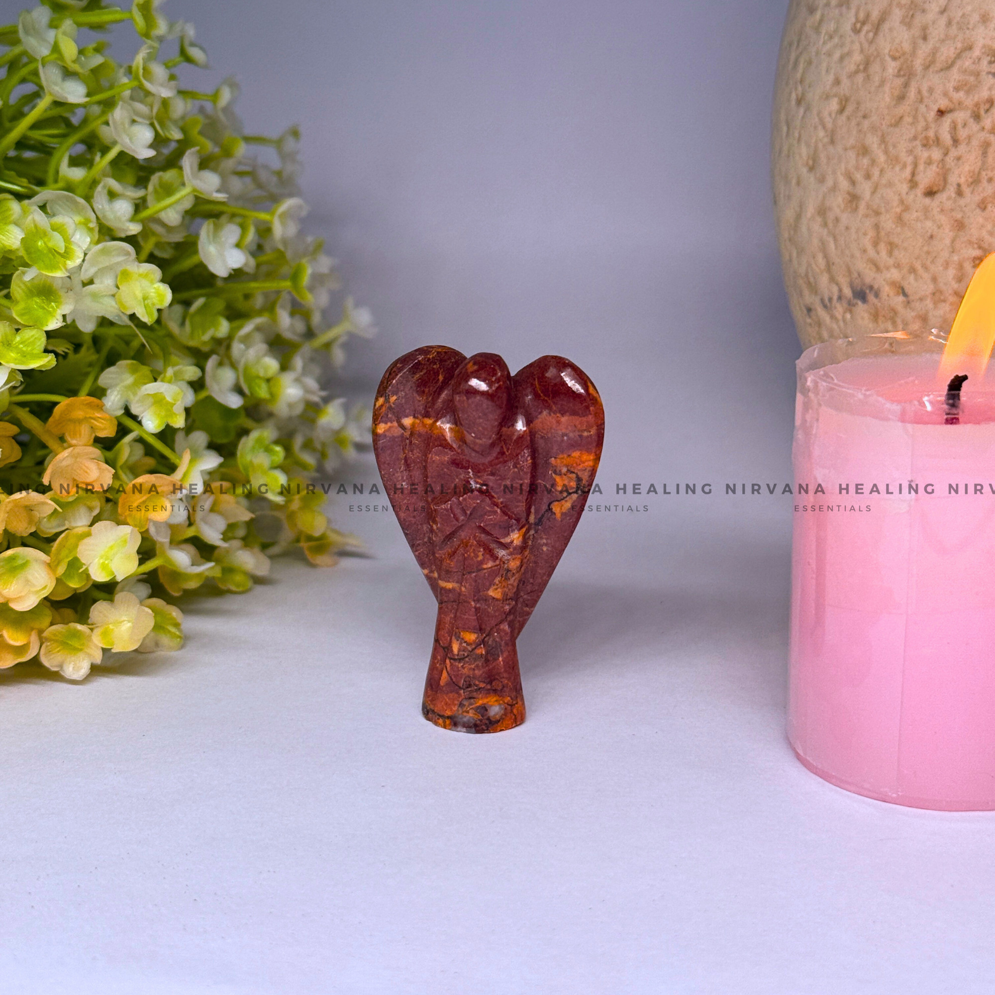 RED CARNELIAN ANGEL (Creativity, Courage, Passion And Stamina)