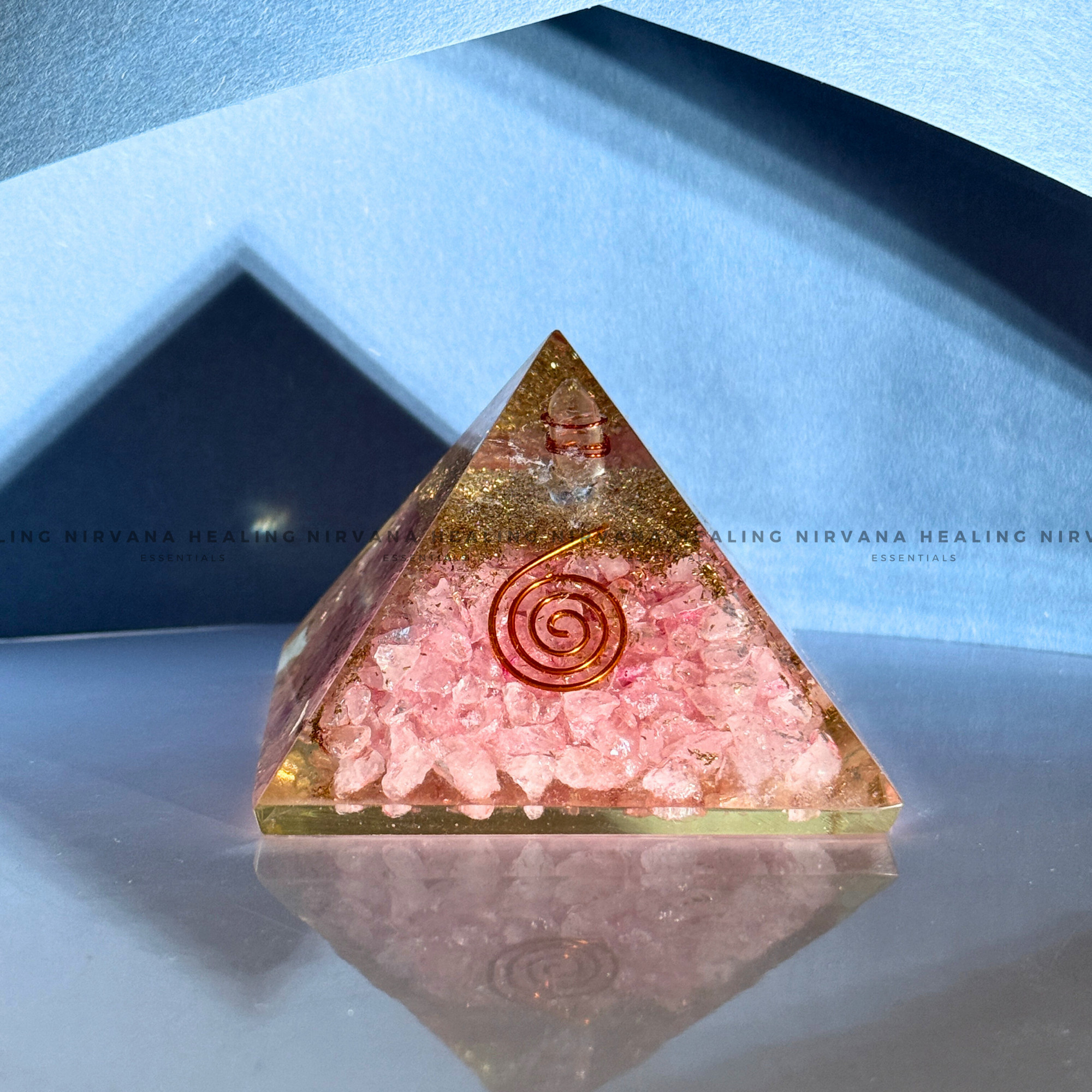 ROSE QUARTZ PYRAMID (Love, Romance, Relationship And Emotion Balance) - Image 6
