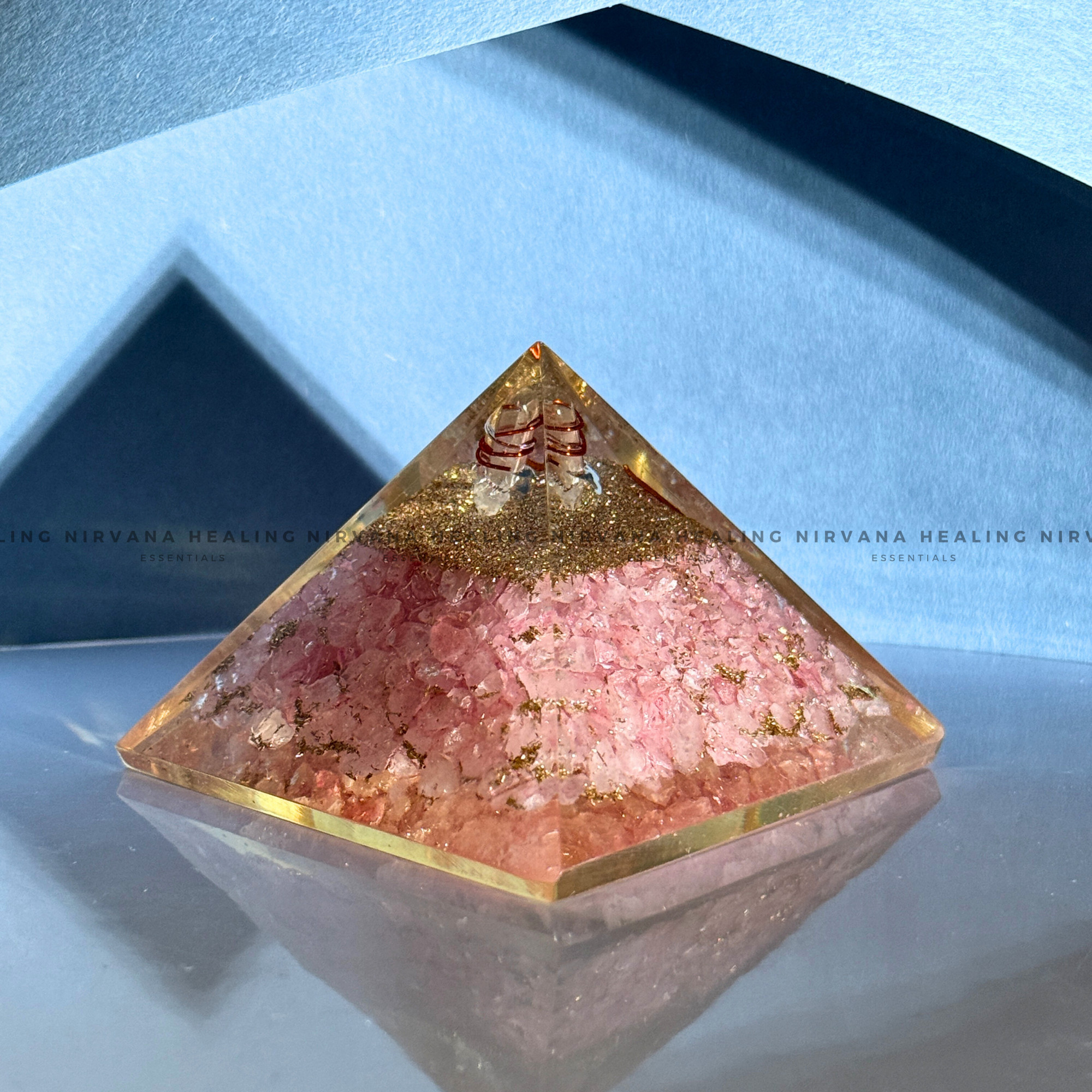 ROSE QUARTZ PYRAMID (Love, Romance, Relationship And Emotion Balance) - Image 2