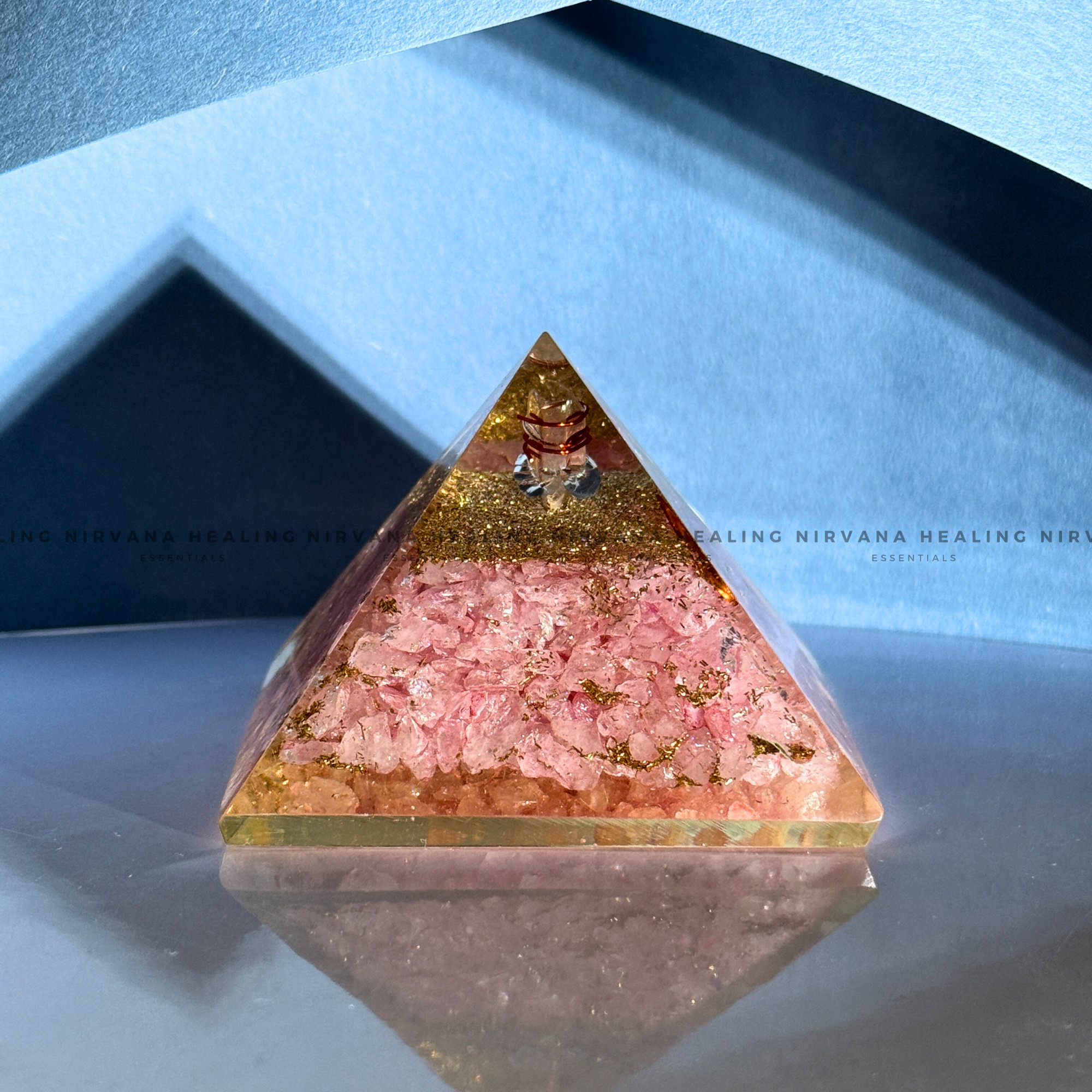 ROSE QUARTZ PYRAMID (Love, Romance, Relationship And Emotion Balance) - Image 4